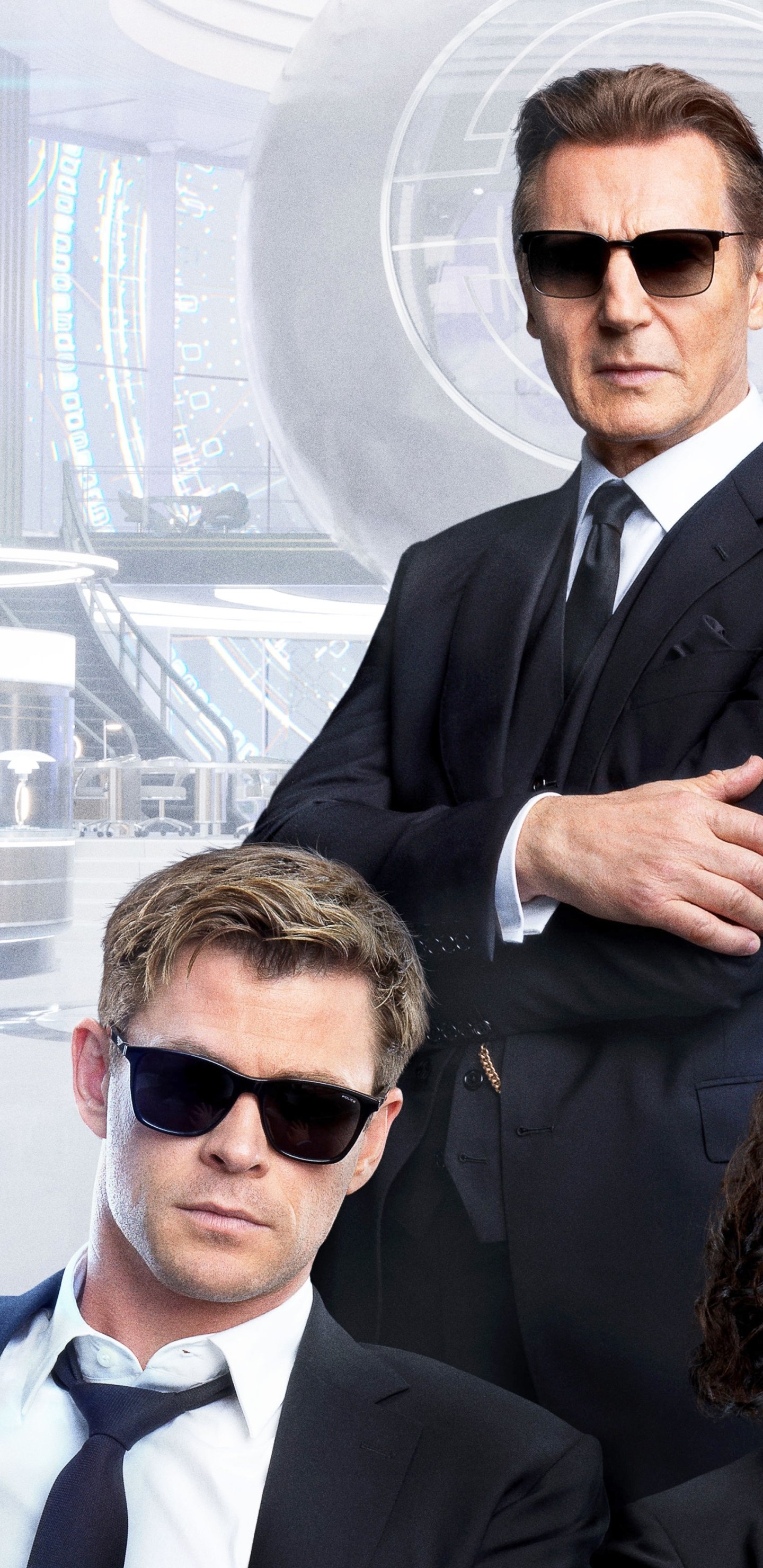 Chris Hemsworth, Men in Black, International agent, Movie, 1440x2960 HD Phone