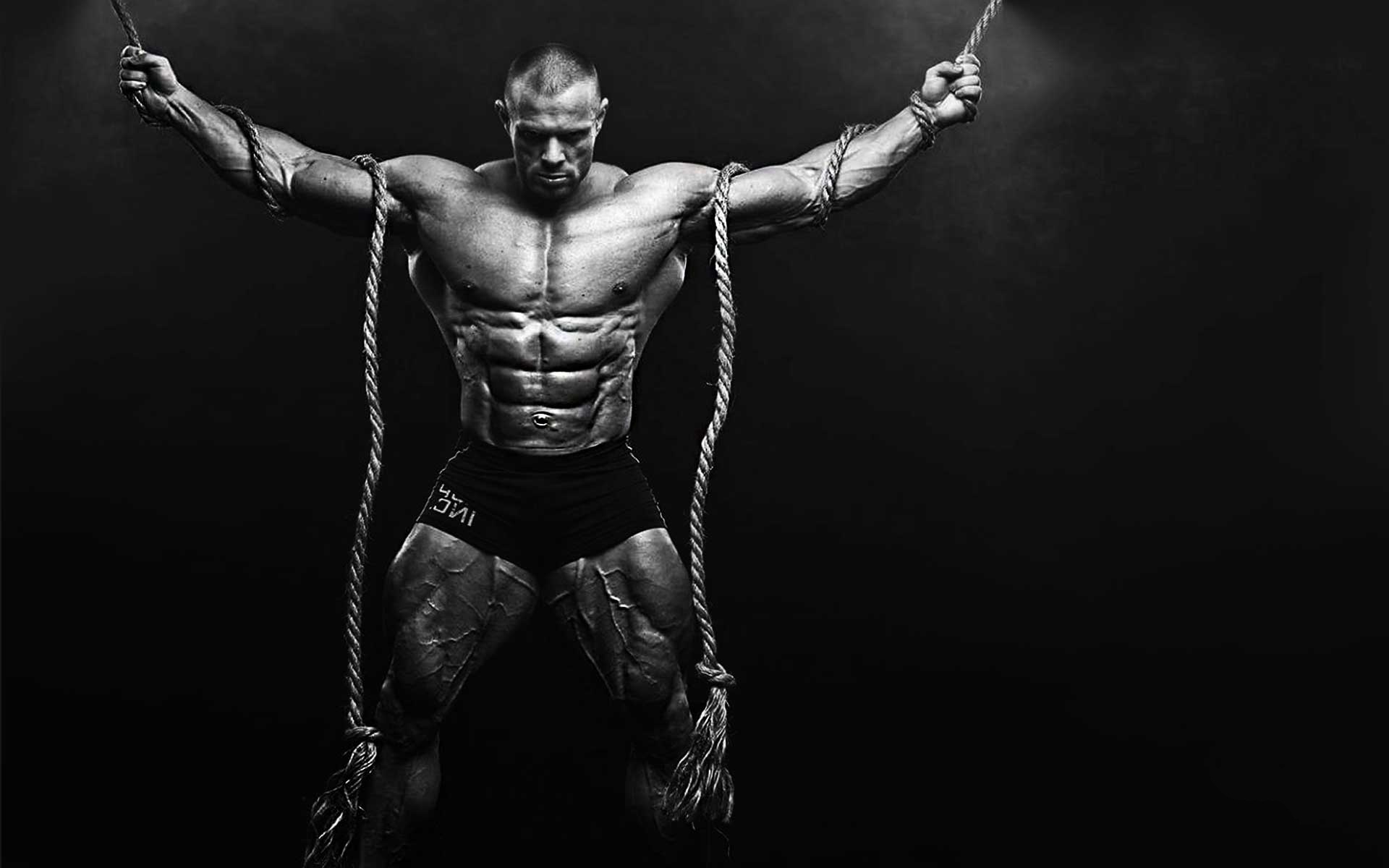 Bodybuilding: Fitness, Workout, Competitive sport whose goal is to achieve muscular perfection. 1920x1200 HD Background.