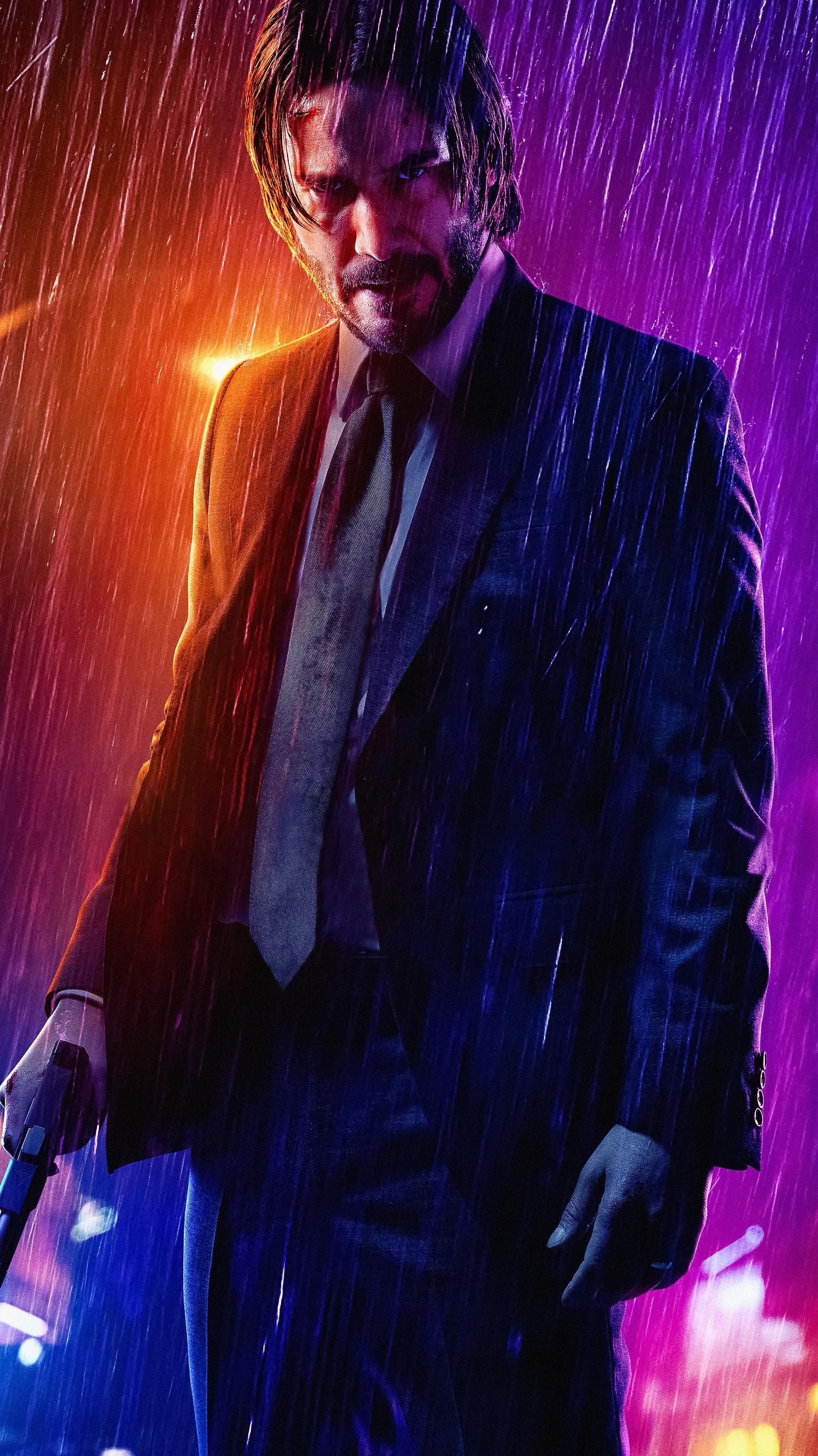 John Wick: Chapter 3, Android wallpapers, Ryan Cunningham, 1540x2740 HD Handy
