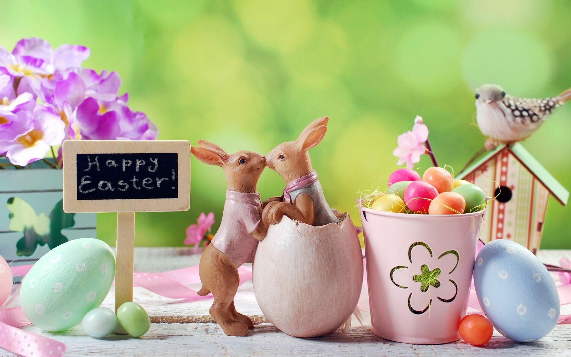 Easter: The eggs on the holiday symbolize new life and resurrection. 1920x1200 HD Wallpaper.