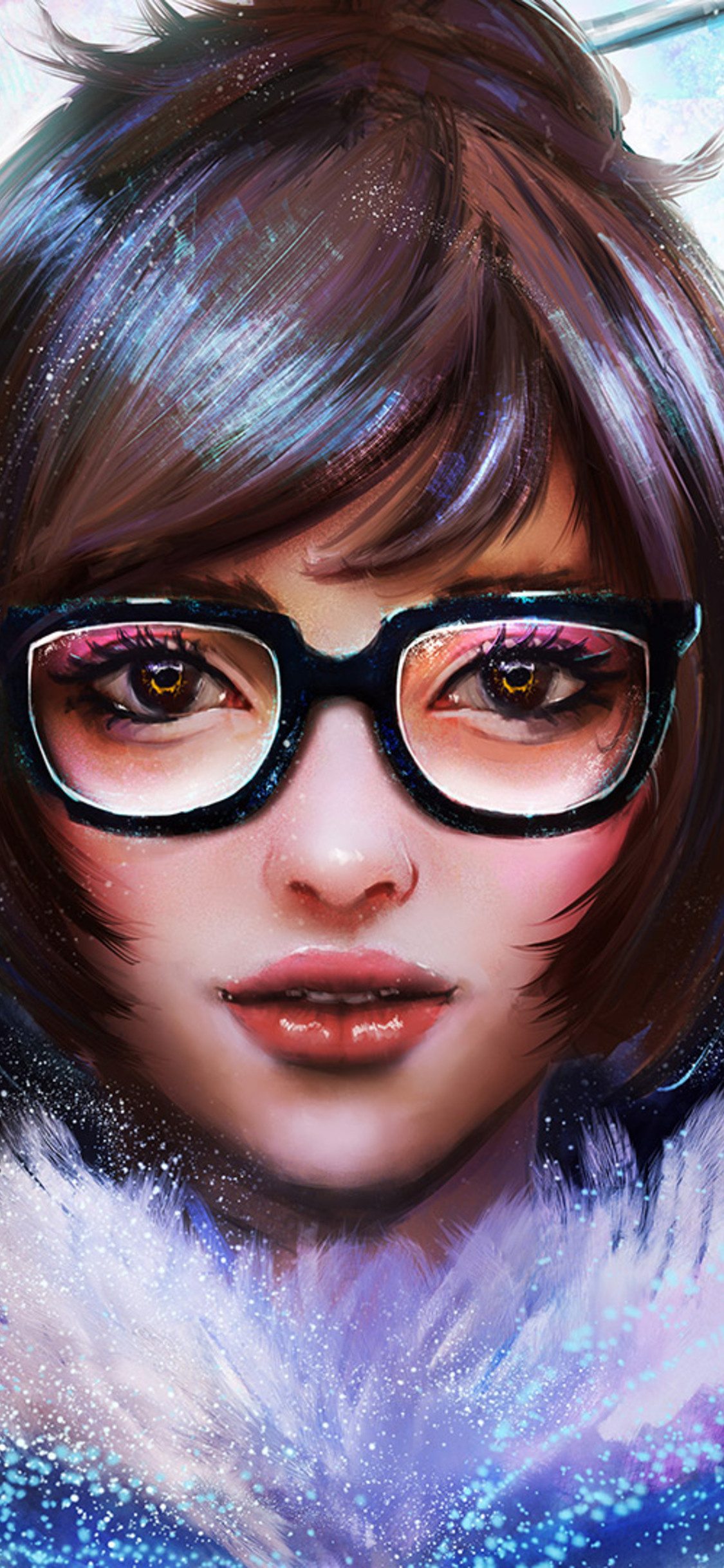 Mei (Overwatch), iPhone XS wallpapers, High-quality images, Stunning backgrounds, 1130x2440 HD Phone