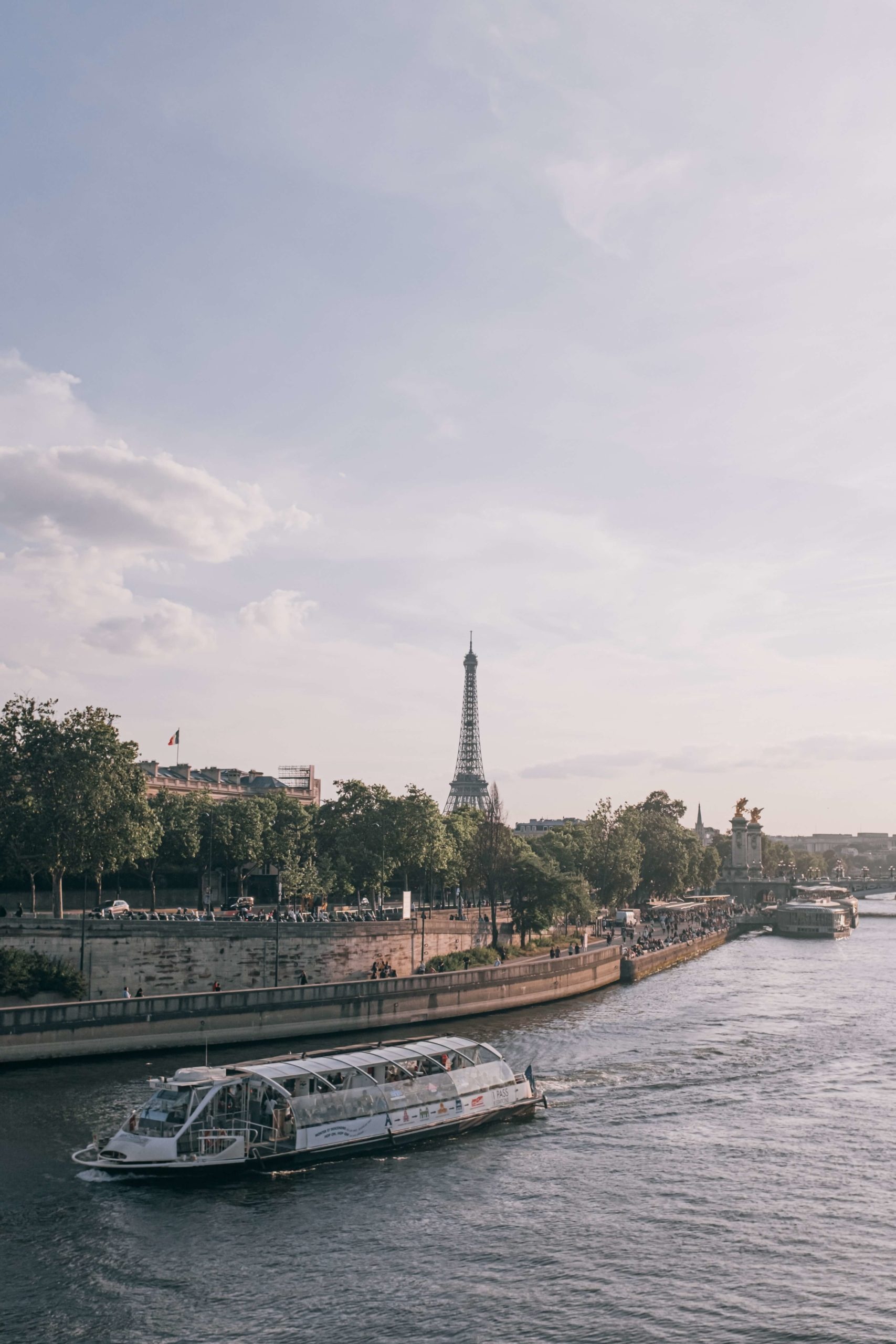 Seine River, Travels, Paris, Romantic, 1710x2560 HD Handy