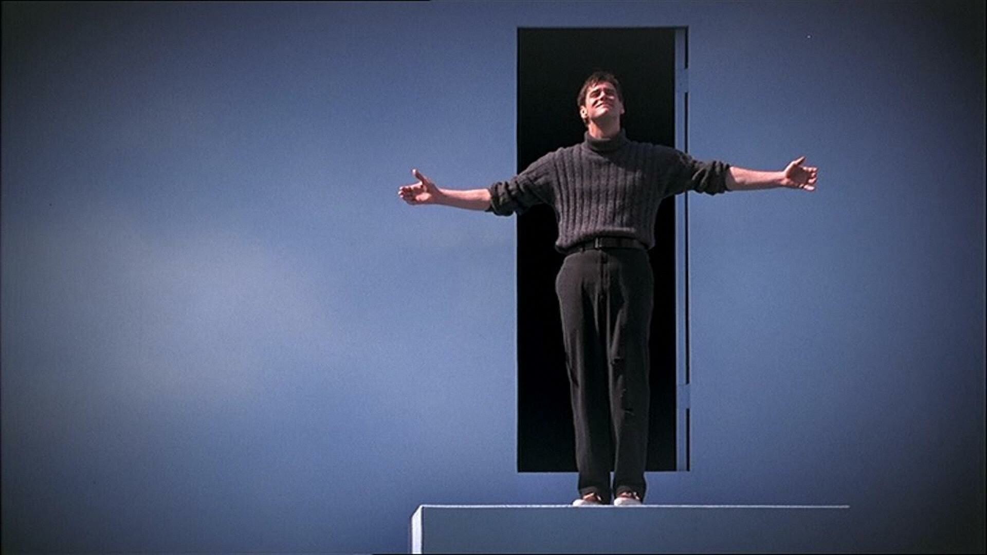 The Truman Show: An insurance salesman discovers his whole life is actually a reality TV show. 1920x1080 Full HD Background.
