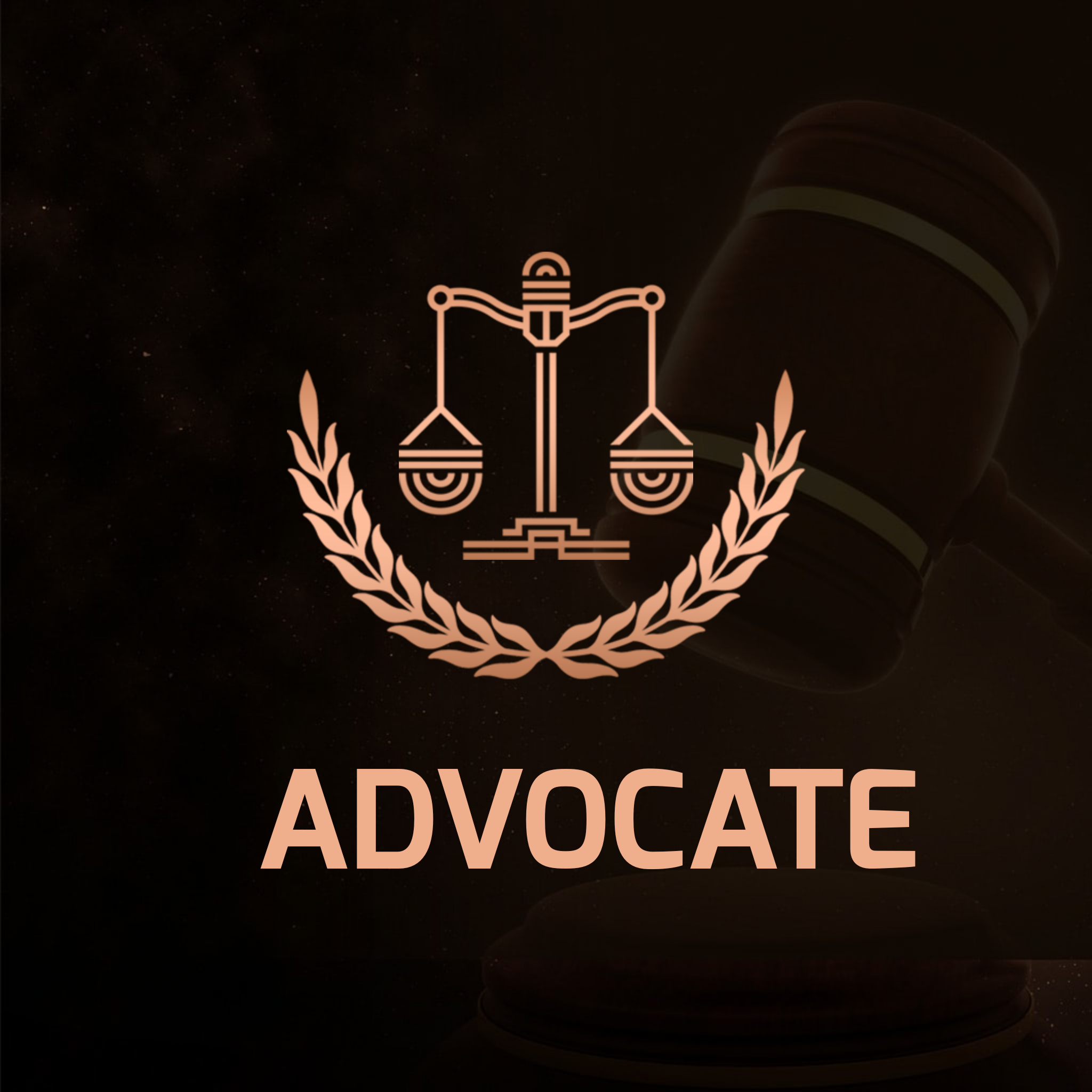 Advocate logo, Lawyer logo design, Legal representation, Identity branding, 2050x2050 HD Phone