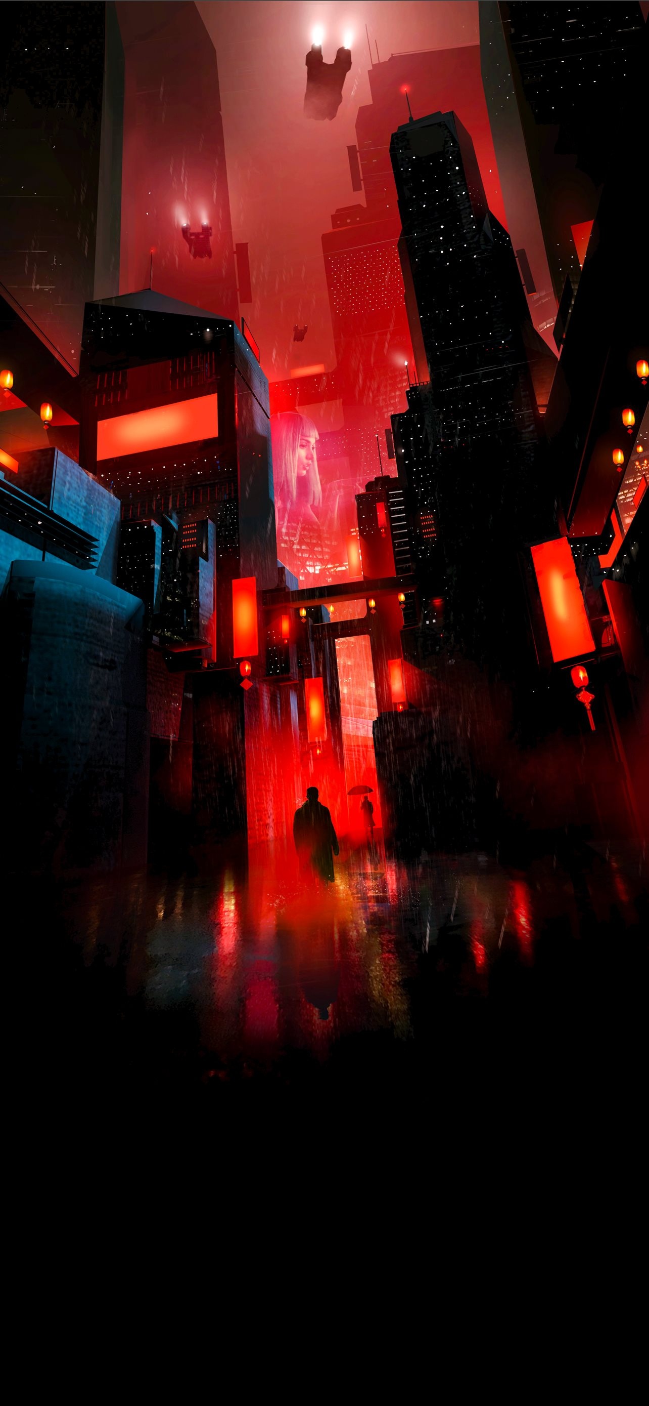 Best Blade Runner, iPhone HD wallpapers, Mesmerizing visuals, Sci-fi masterpiece, 1290x2780 HD Handy