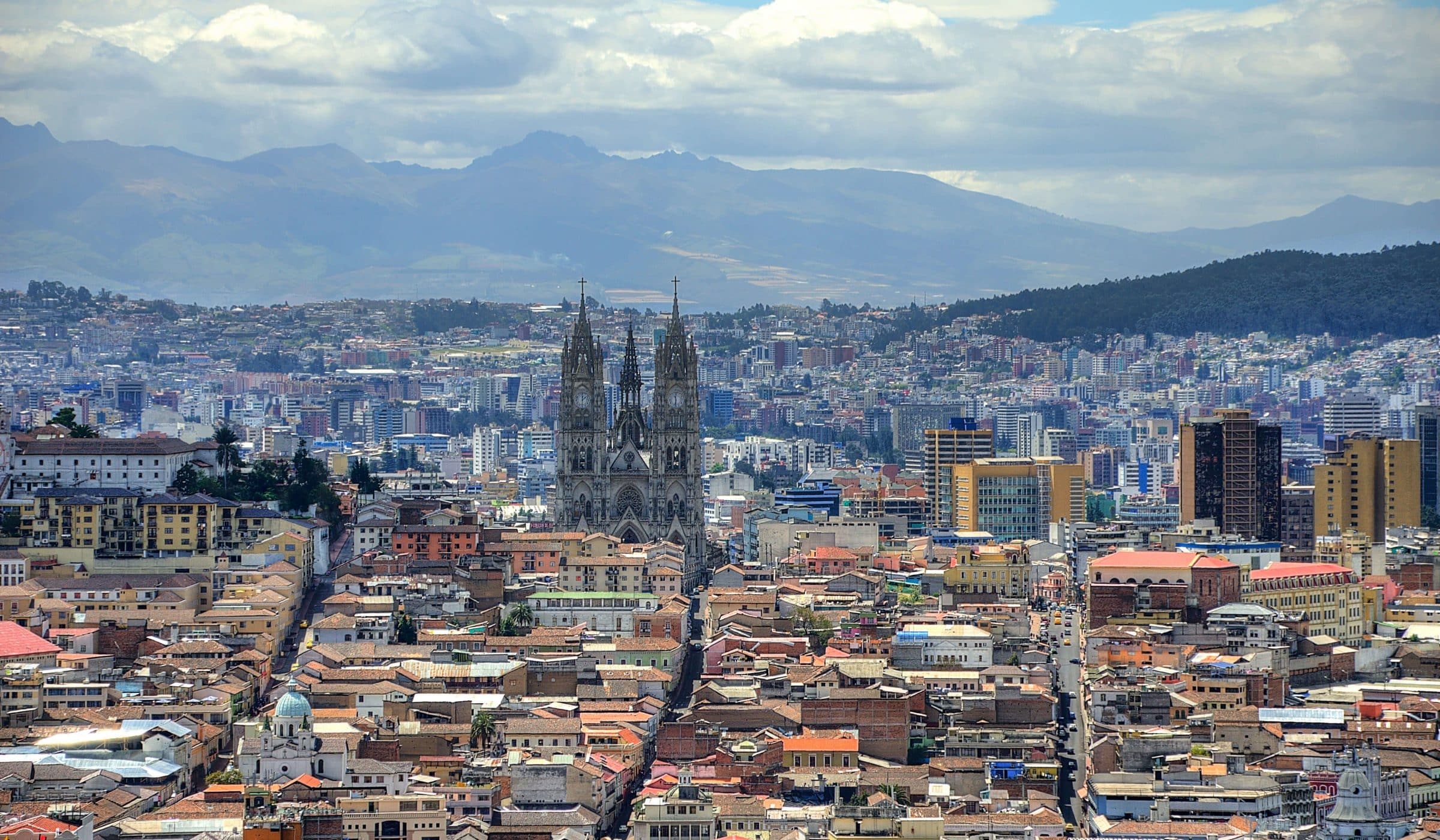 Quito travels, Climate change action plan, Involves various sectors, IUC LA, 2400x1400 HD Desktop