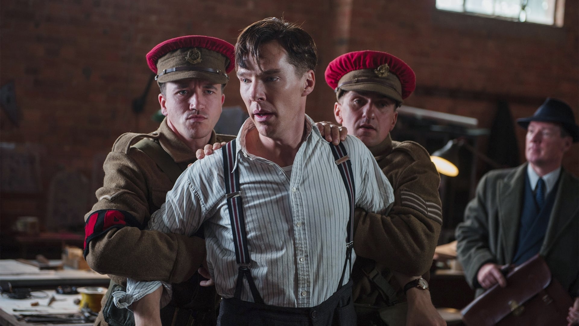 The Imitation Game: A mathematical genius and hero of World War II. 1920x1080 Full HD Background.