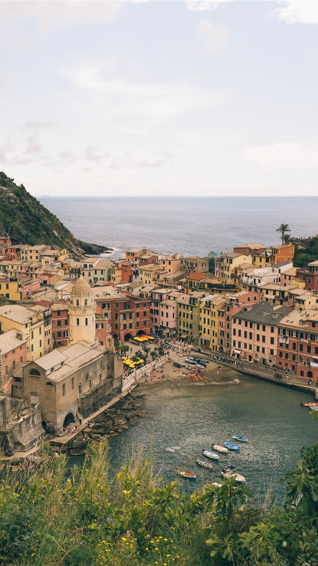 Cinque Terre, Travels, Vernazza, iPhone Wallpaper, 1080x1920 Full HD Phone