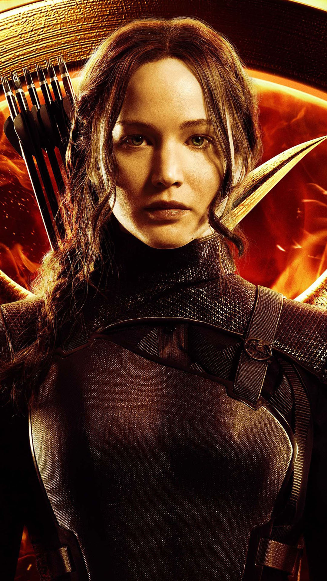 Jennifer Lawrence in Hunger Games Mockingjay wallpaper, iPhone, Desktop, Mobile, 1080x1920 Full HD Phone