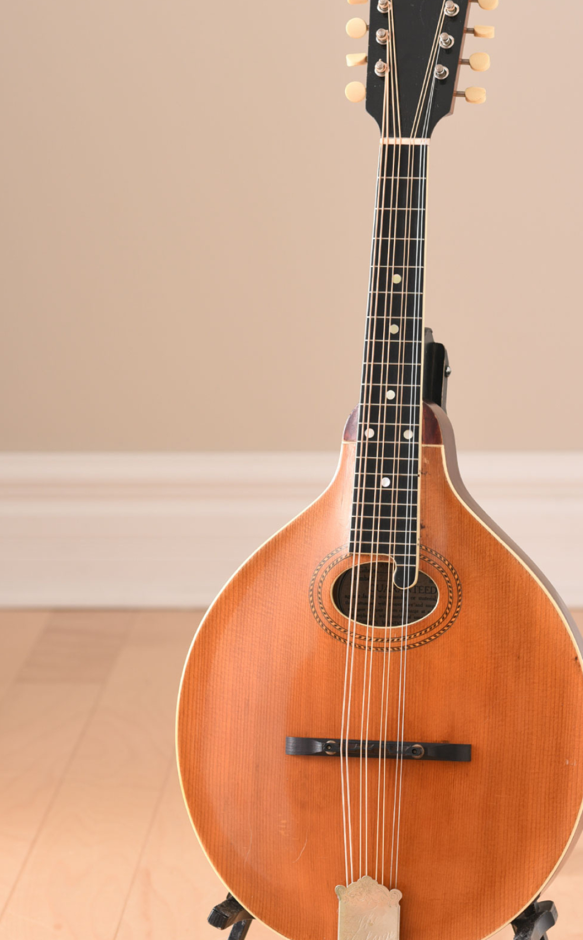 Mandola: Gibson H-1 Model, The Mandolin Family, Fretboard Is Two Frets Longer Than The Mandolin's, Folk. 1200x1940 HD Background.