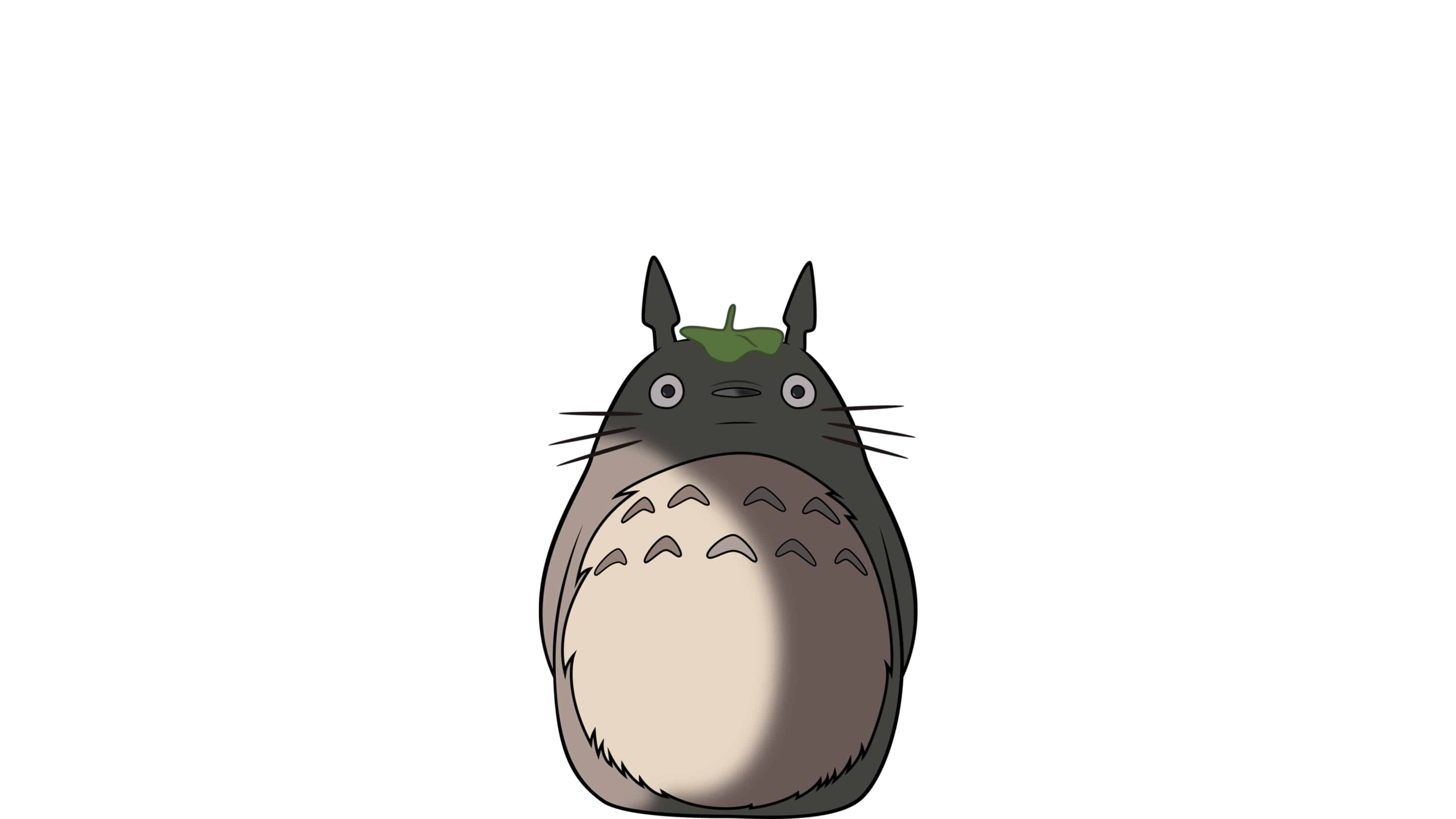My Neighbor Totoro: Fictional character, Forest spirit, The mascot for Studio Ghibli. 3840x2160 4K Wallpaper.