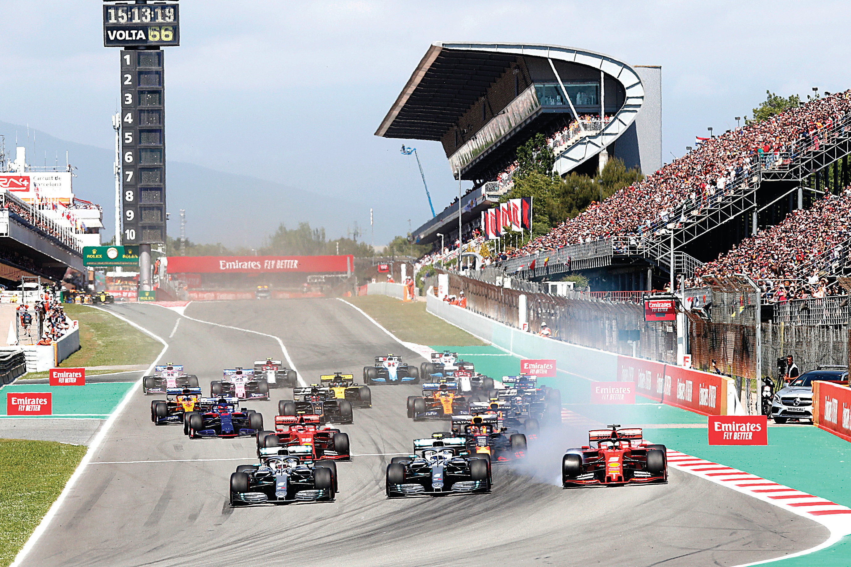Grand Prix F1, Spanish Grand Prix, Renegotiating fees, Racing without fans, 2760x1840 HD Desktop