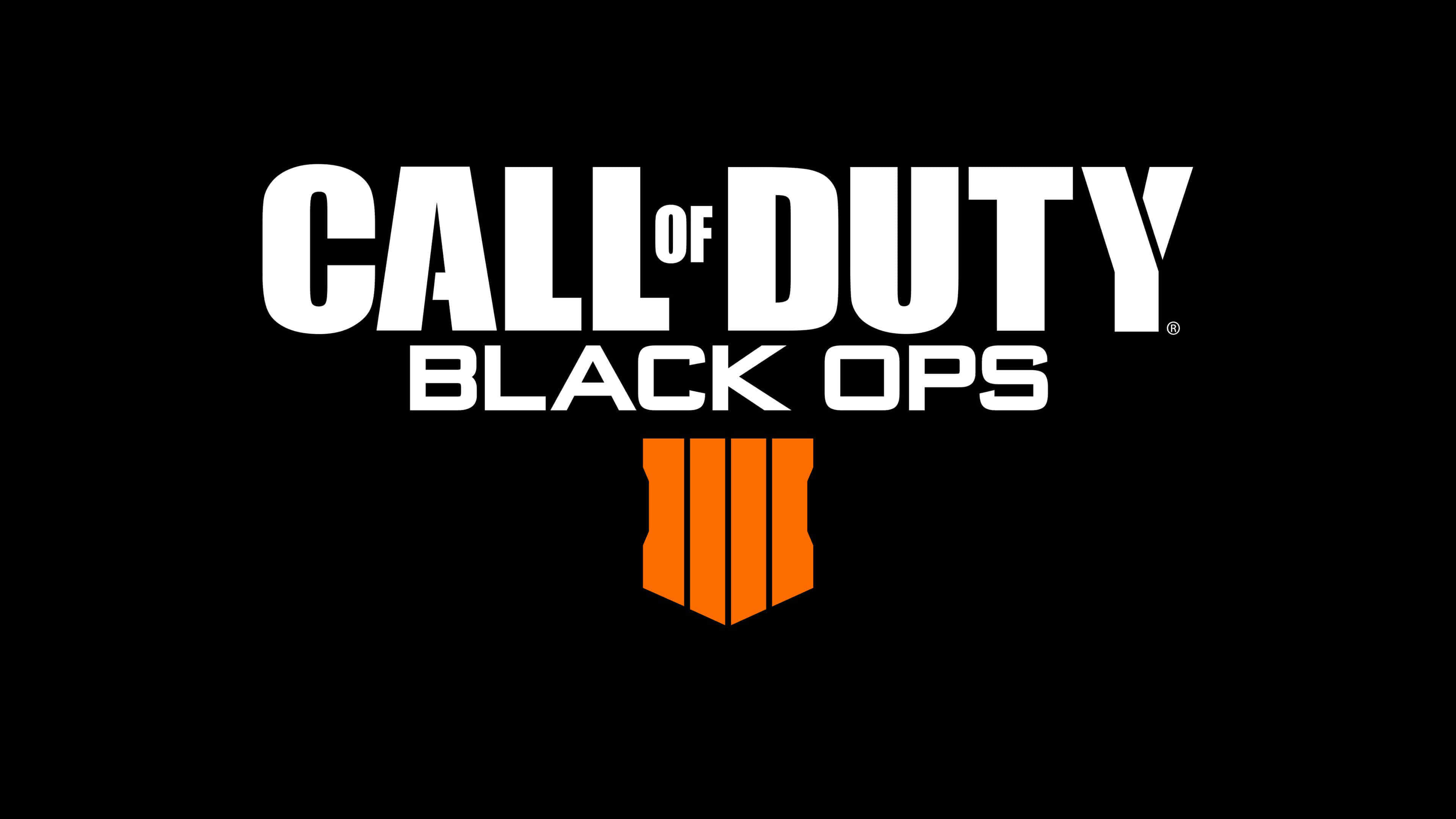 Call of Duty Black Ops 4 logo, Ultra HD wallpapers, 3840x2160 4K Desktop