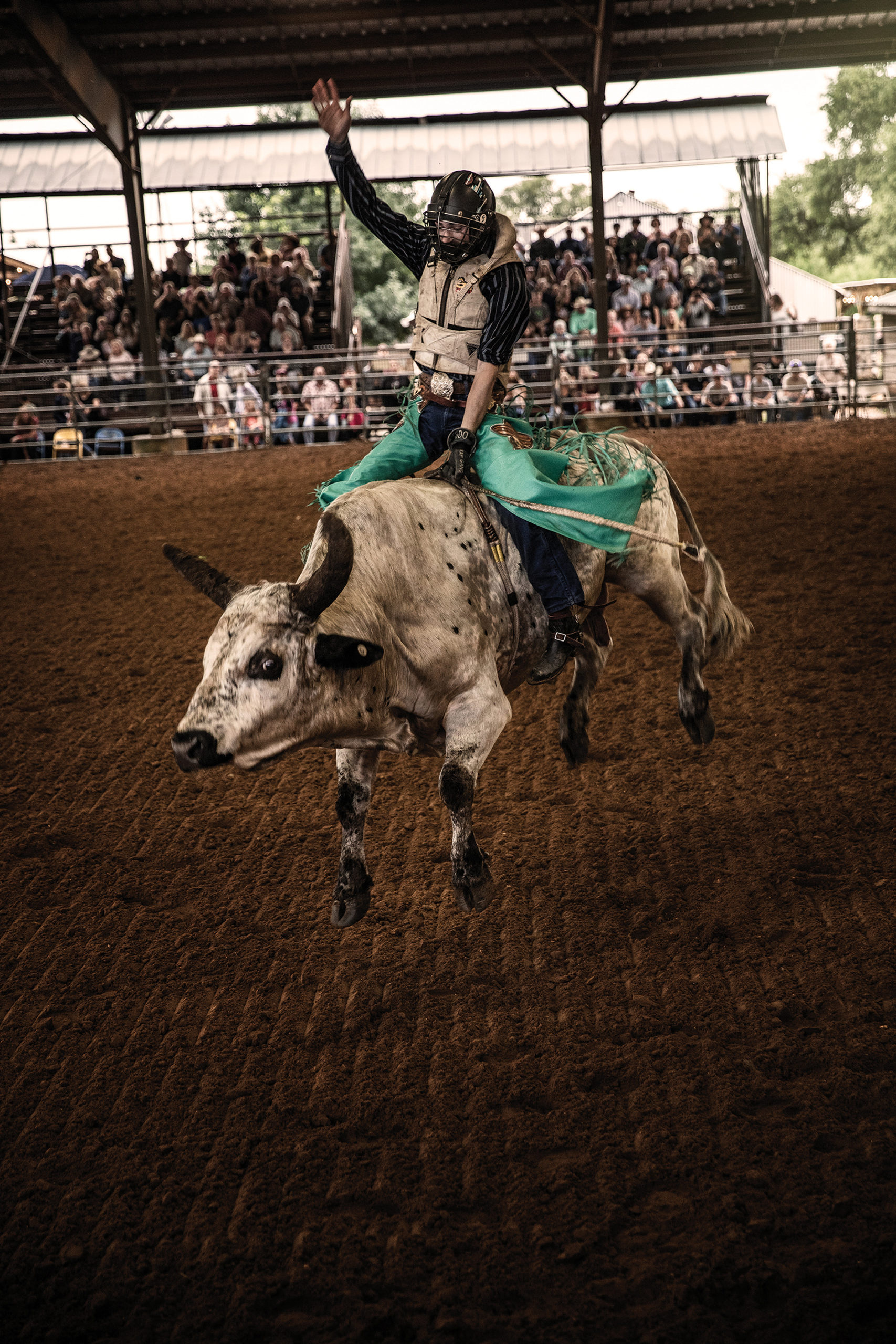 Rodeo: Tejas Rodeo Co., Bulverde, Coleton Anderson, Bull rider with PBR Membership, San Antonio. 1710x2560 HD Background.