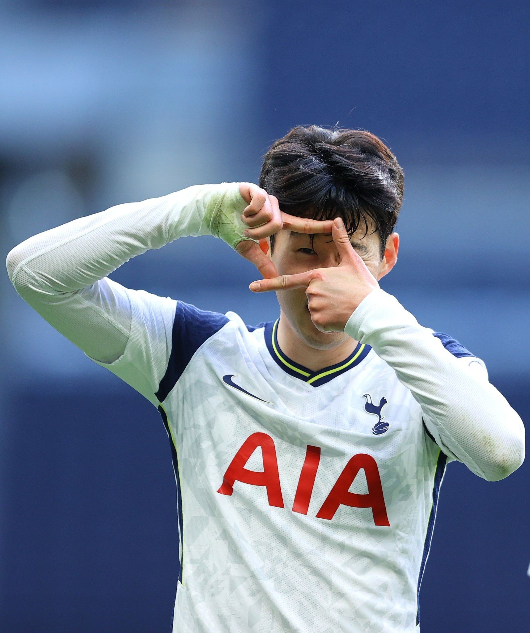 Tottenham Hotspur FC: Son Heung-min, a South Korean professional footballer. 1720x2050 HD Background.