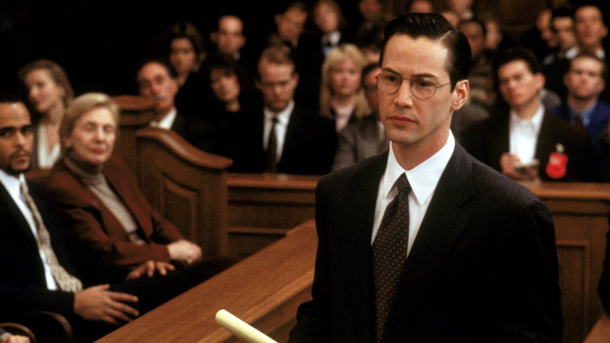 The Devil's Advocate (Movie): Kevin Lomax, Keanu Reeves, A Gainesville defense attorney who has never lost a case. 2000x1130 HD Background.