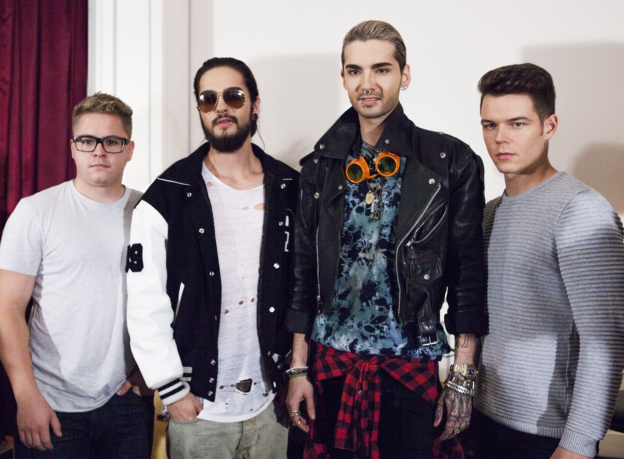Tokio Hotel: The band formed in 2001, First called Devilish, Magdeburg, Germany. 2000x1470 HD Wallpaper.