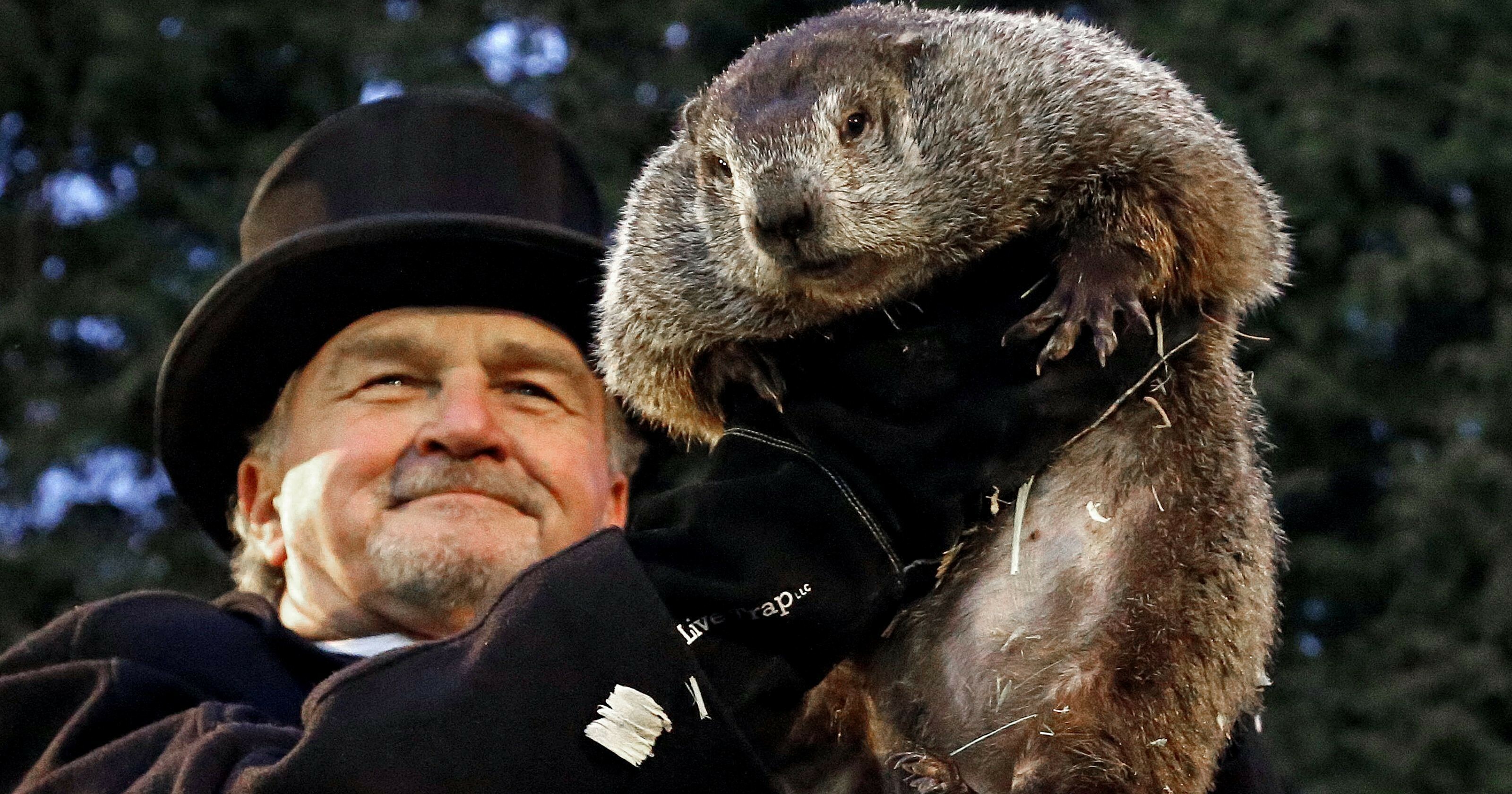 Groundhog Day (Holiday): Ceremony held at Punxsutawney in western Pennsylvania, Tradition. 3200x1680 HD Background.