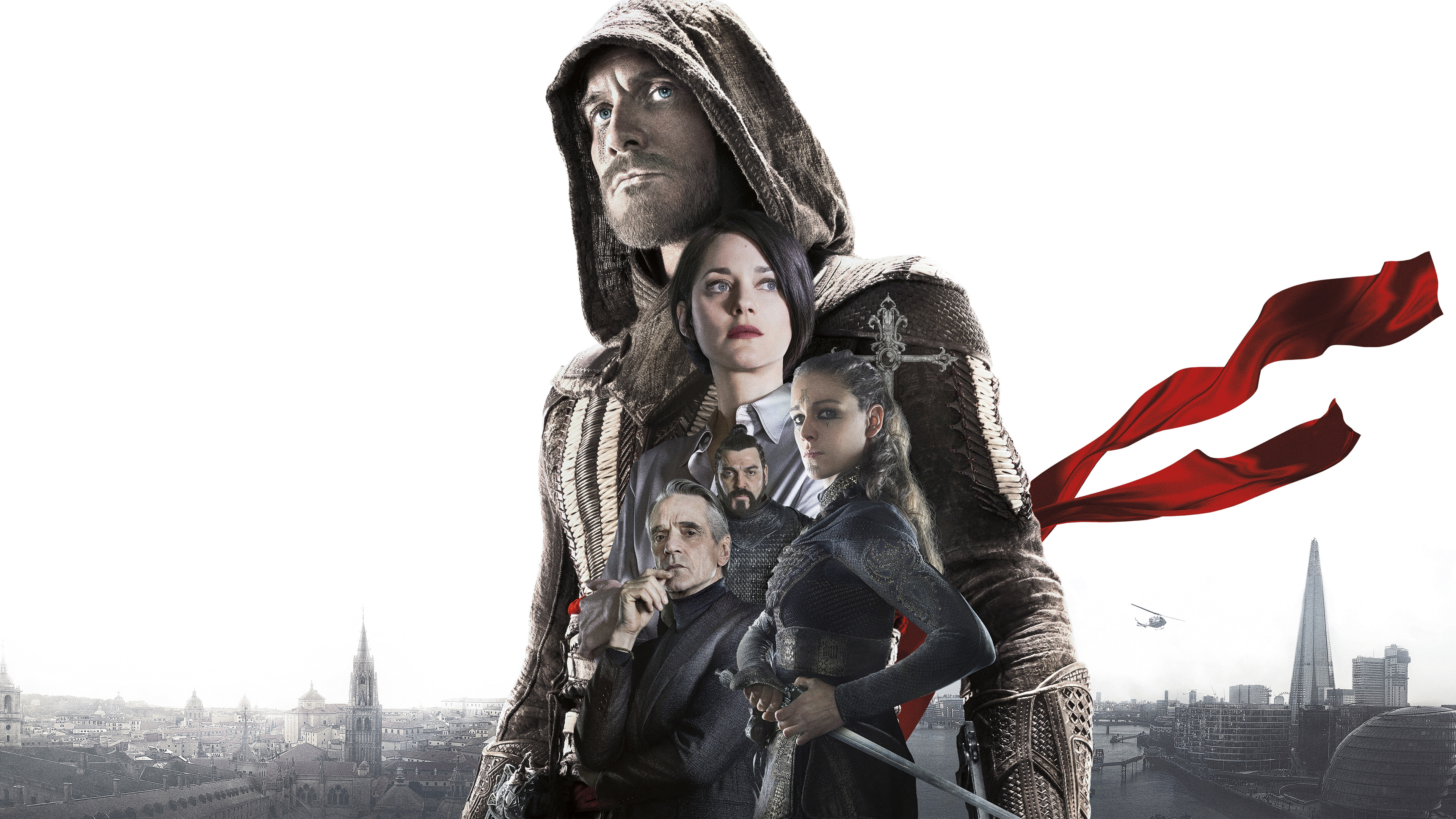 Assassin's Creed, International poster, HD movie, Blockbuster release, 3840x2160 4K Desktop