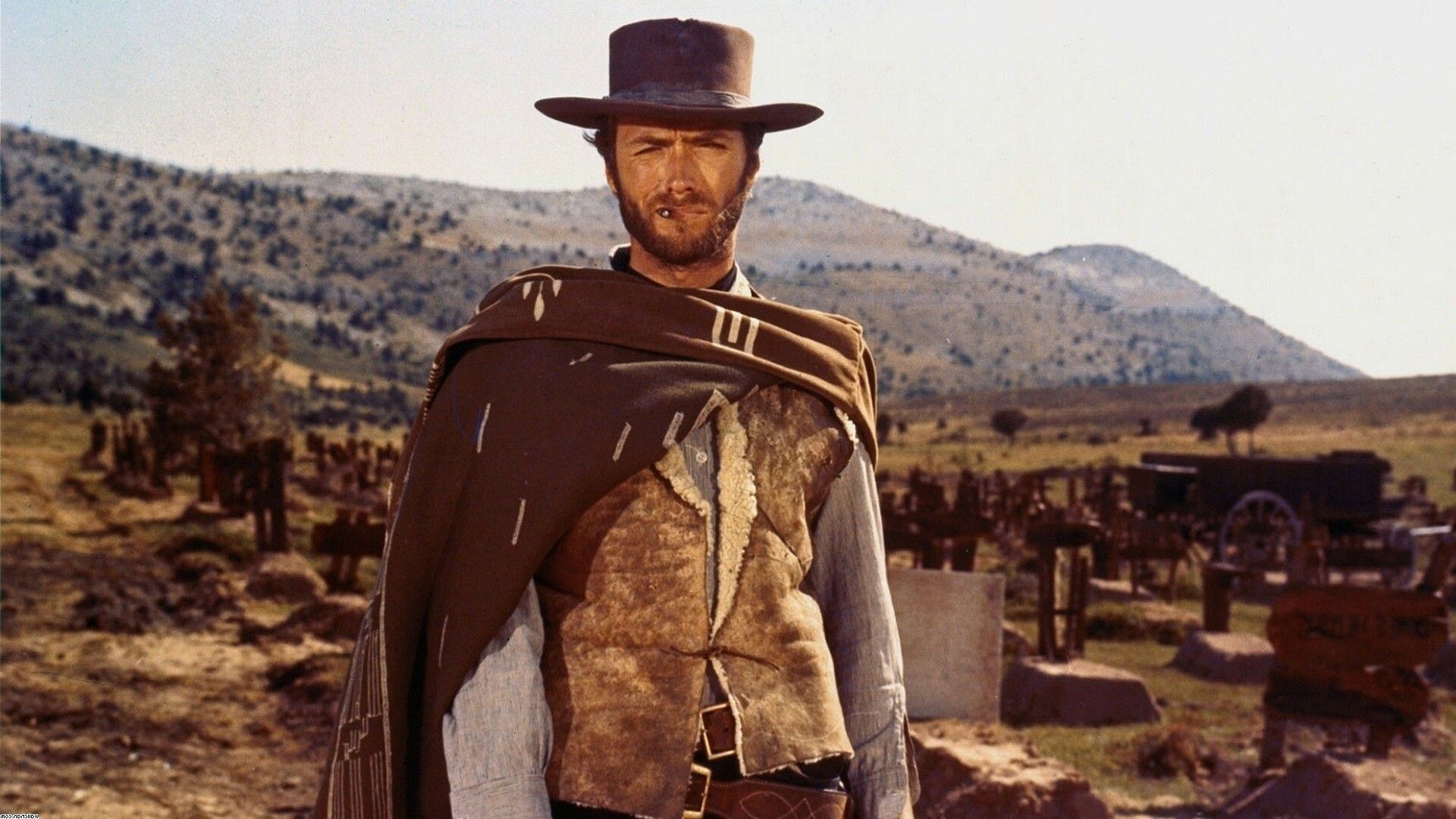 Clint Eastwood: Definitive Spaghetti Western, The Leading Roll Of 'Blondie'. 1920x1080 Full HD Background.