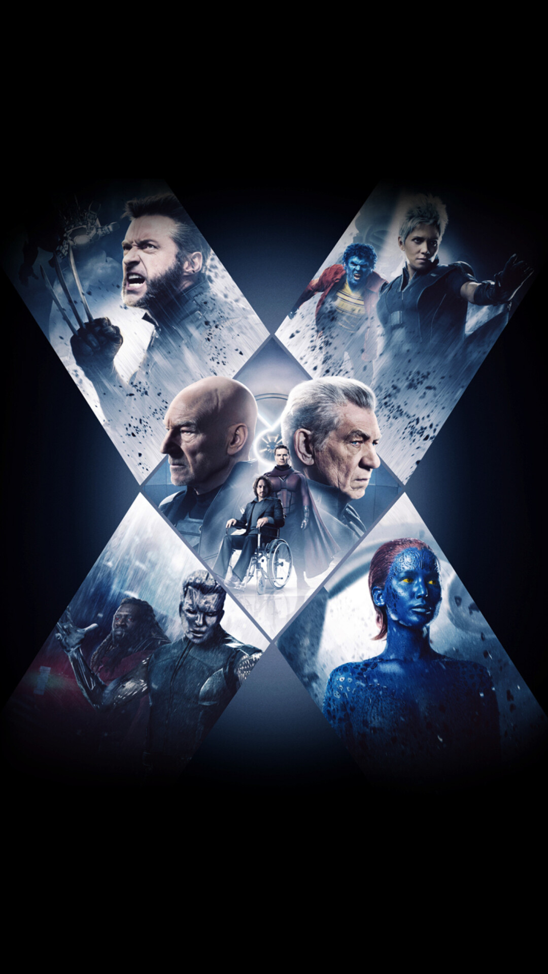 X-Men: Days of Future Past, A follow-up to The Wolverine (2013). 1080x1920 Full HD Wallpaper.