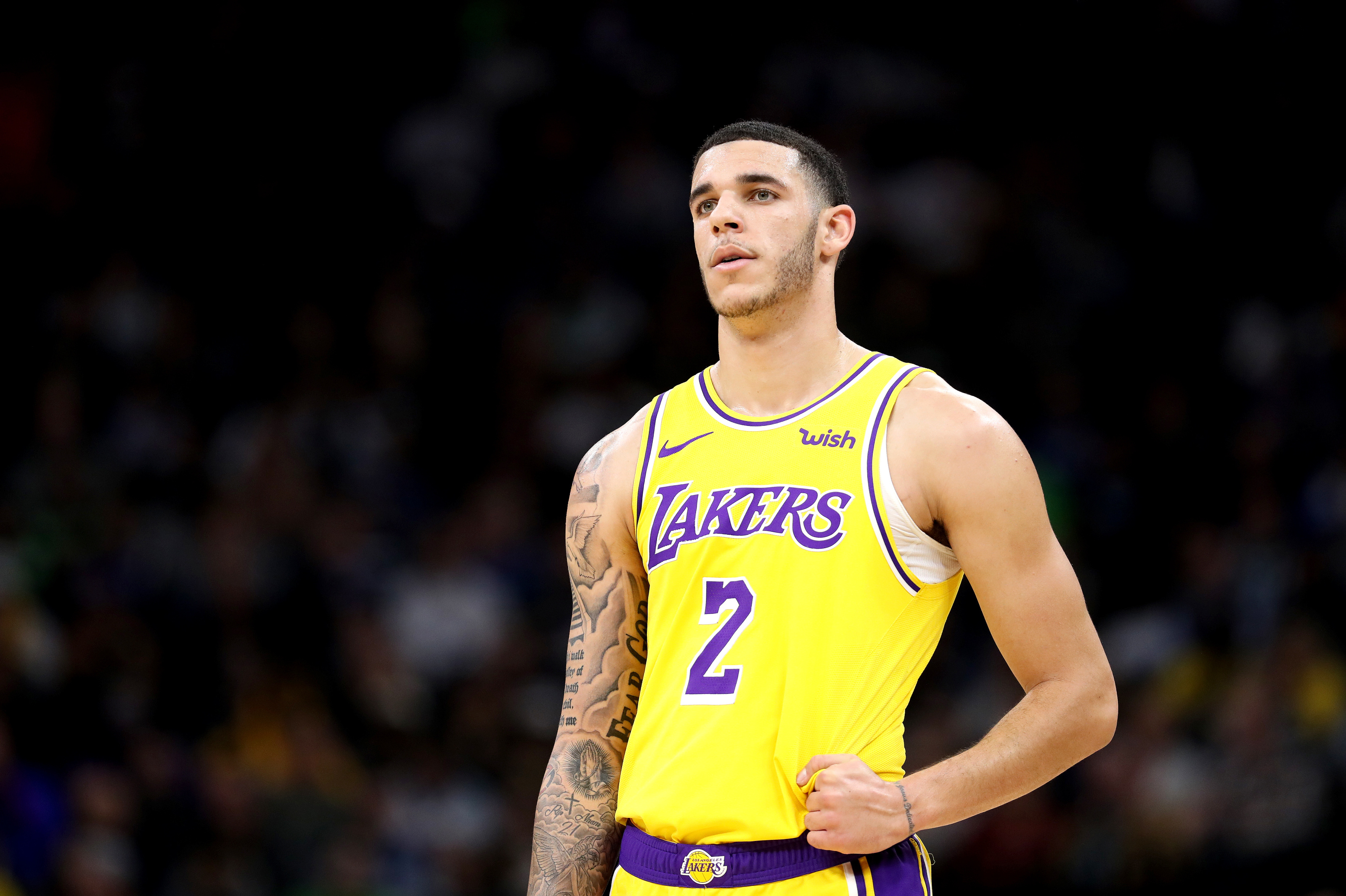 Los Angeles Lakers, 2018-19 player grades, Lonzo Ball, 3200x2140 HD Desktop