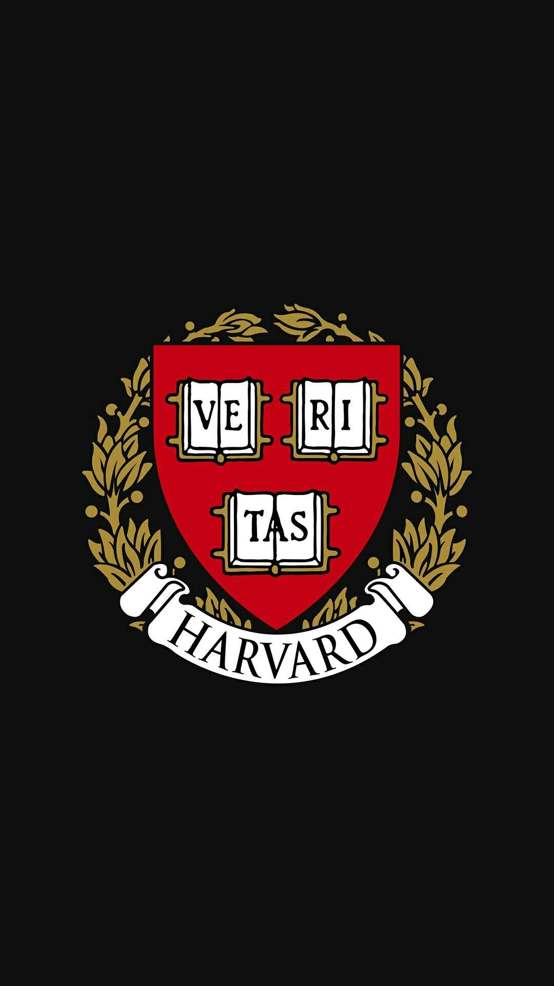 Harvard University logo wallpaper, 1080x1920 Full HD Handy