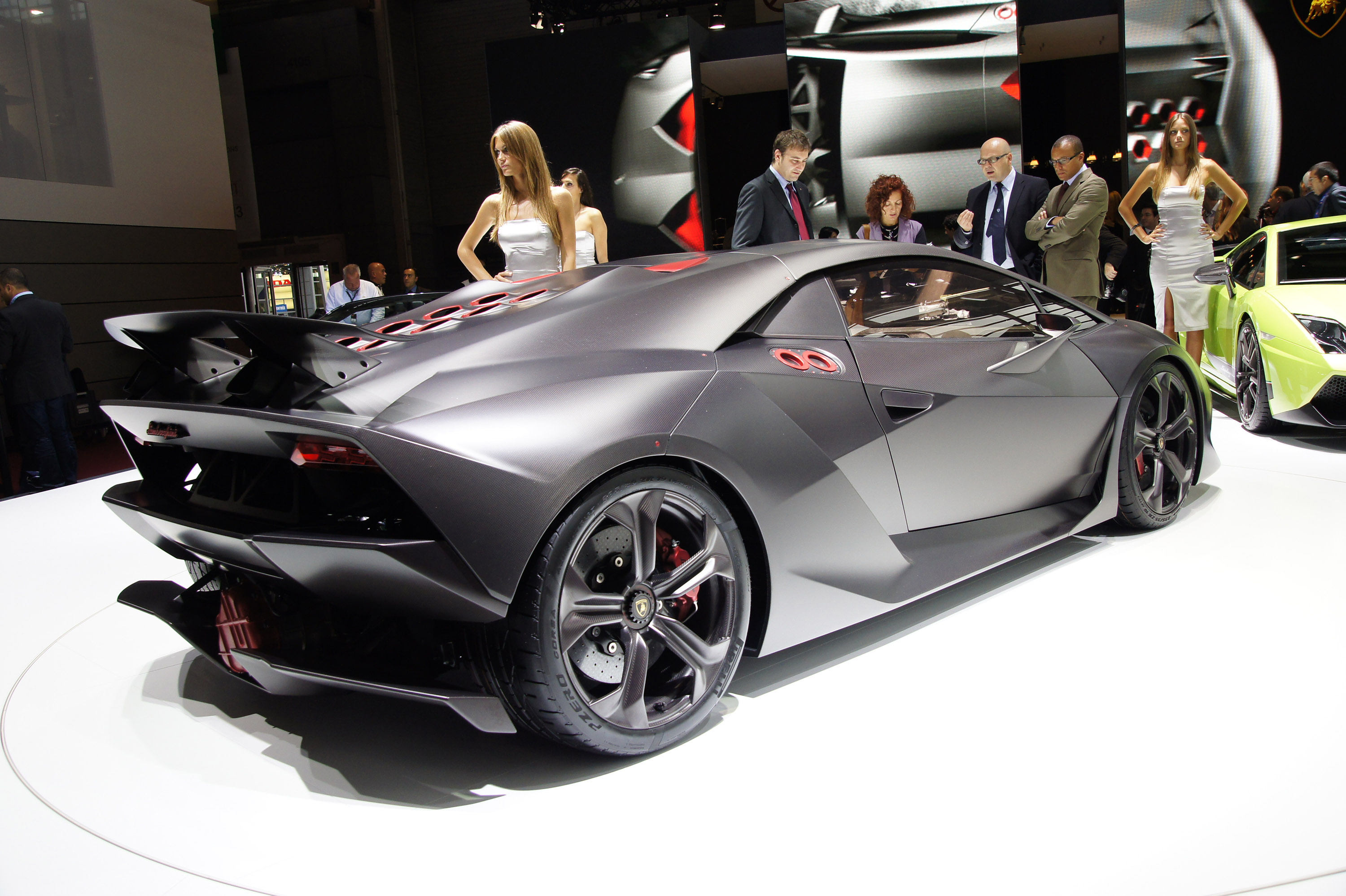 Lamborghini Sesto Elemento, Officially premiered, Paris 2010, Autoart, 3000x2000 HD Desktop