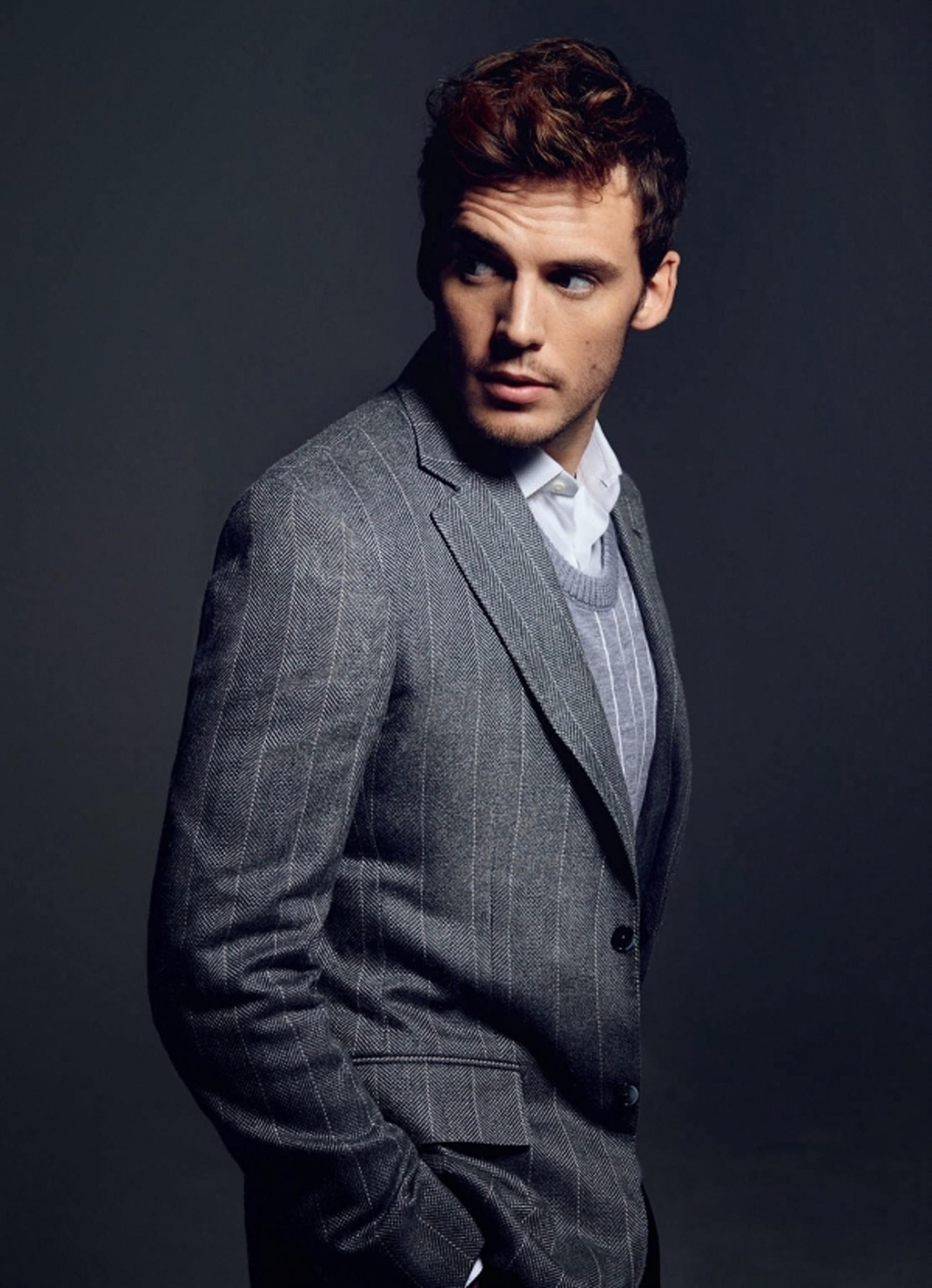 Sam Claflin: Was cast as Thomas in Seventh Son, a film adaptation of The Spook's Apprentice. 2050x2830 HD Background.