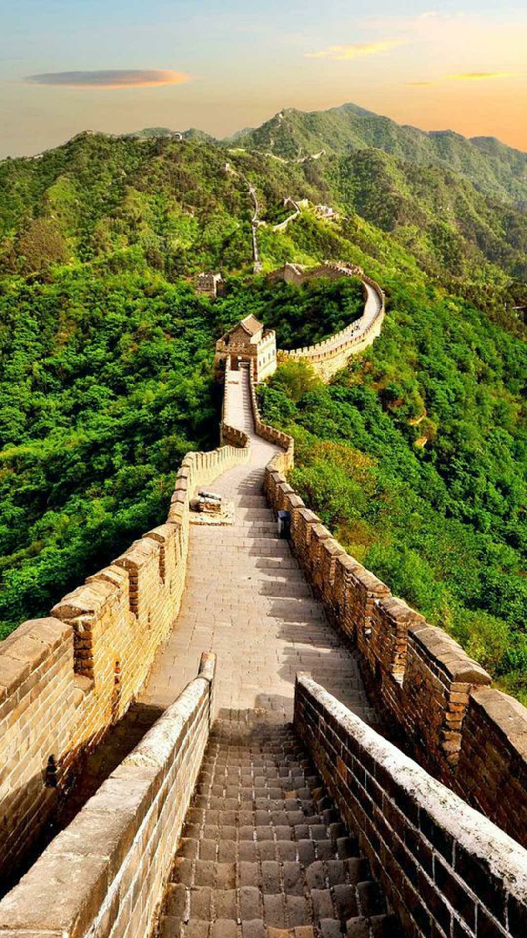 Great Wall of China, HD wallpapers, Famous landmarks, Chinese history, 1080x1920 Full HD Phone