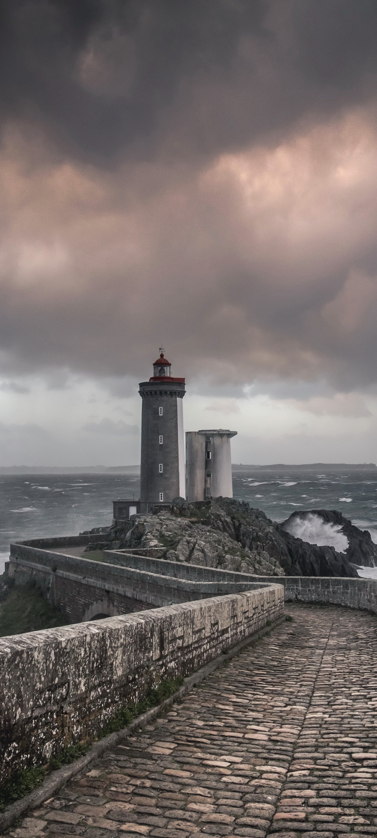 Man-made Leuchtturm-Hintergrundbild, 1440x3200 HD Handy
