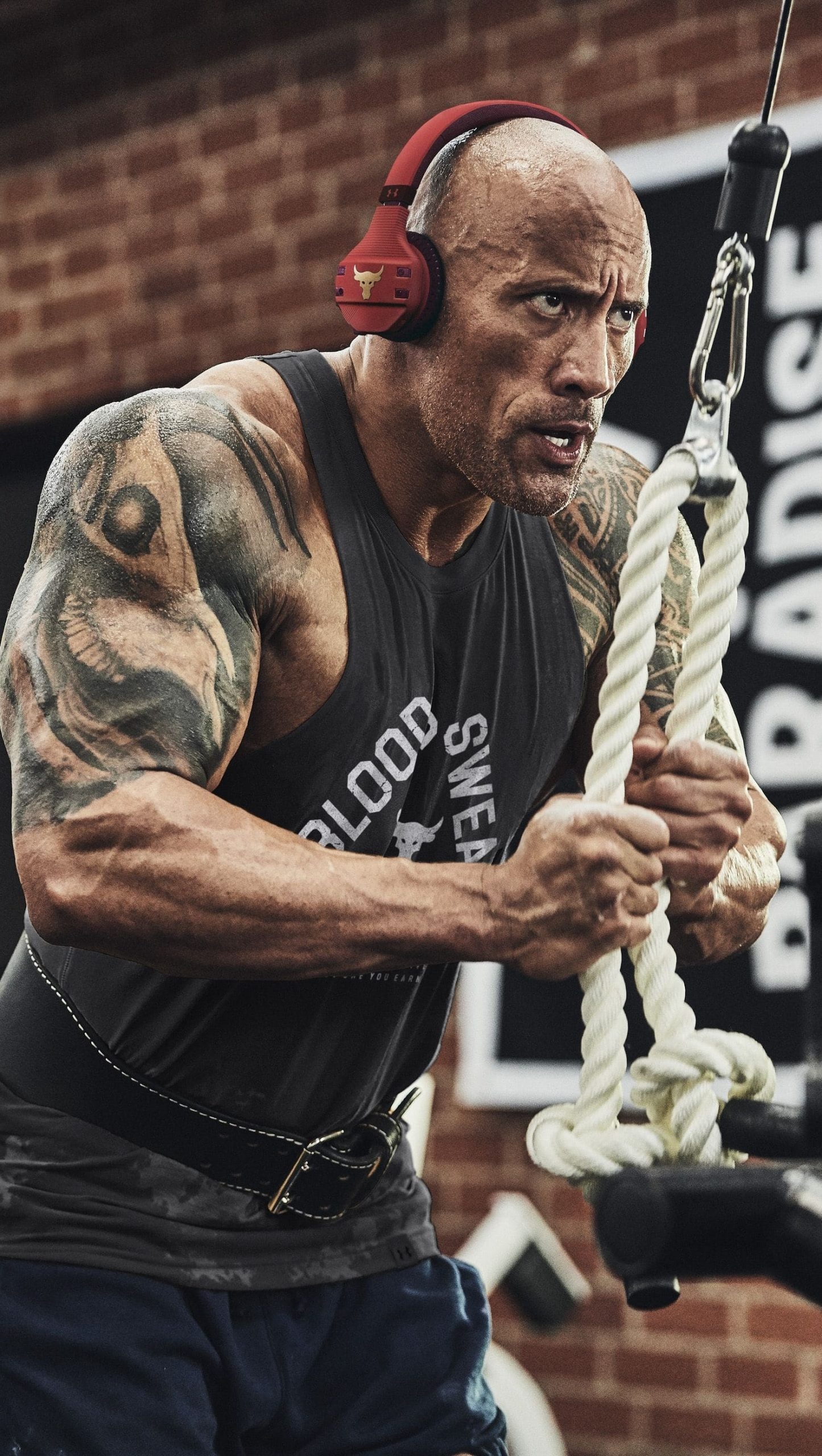Gym motivation, The Rock wallpapers, Fitness inspiration, Exercise dedication, 1450x2560 HD Phone