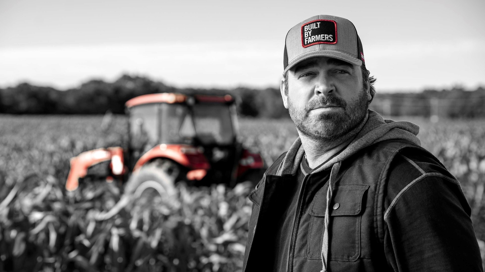 Lee Brice, Country music star, Collaboration with Case IH, Honoring farmers, 1920x1080 Full HD Desktop