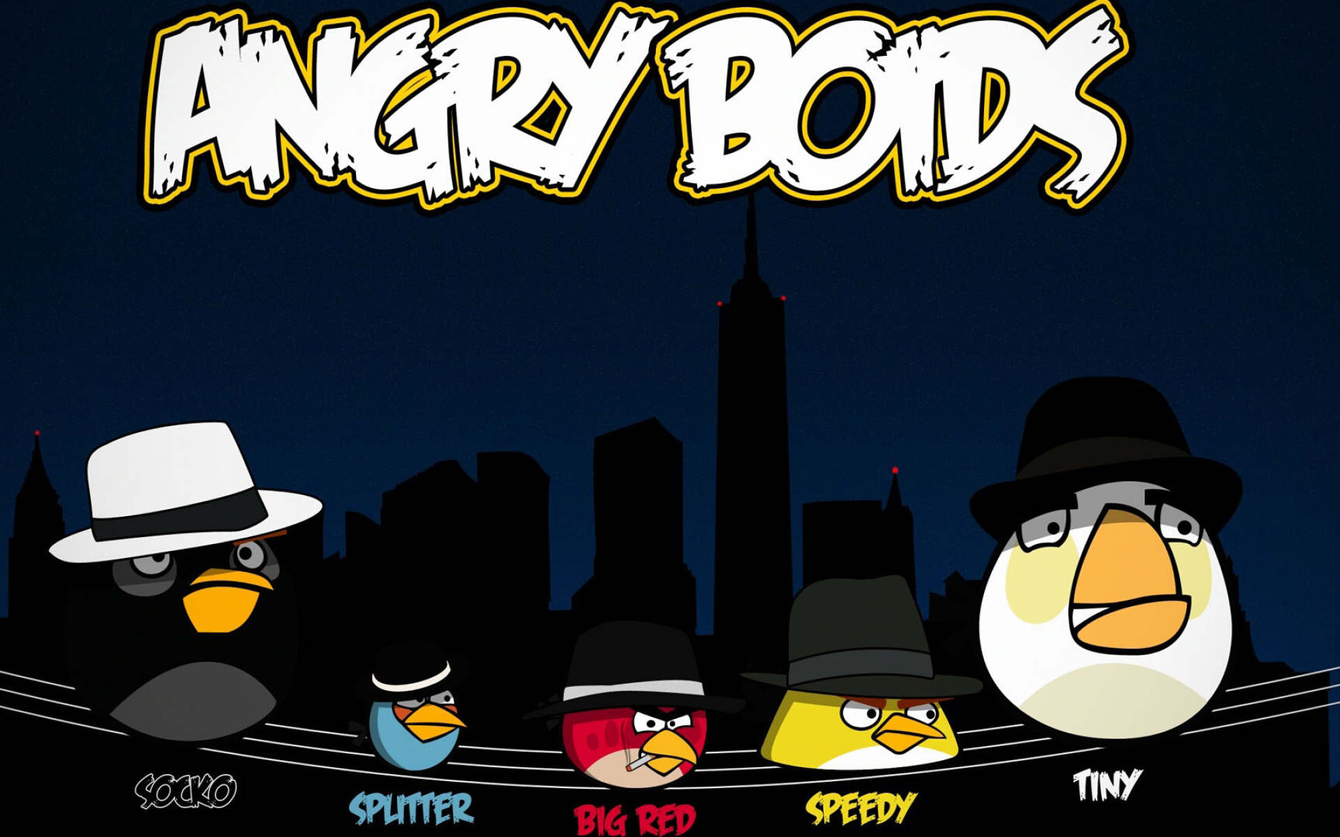 Free Angry Birds wallpaper, High definition, Windows 7 theme, Angry Bird characters, 1920x1200 HD Desktop