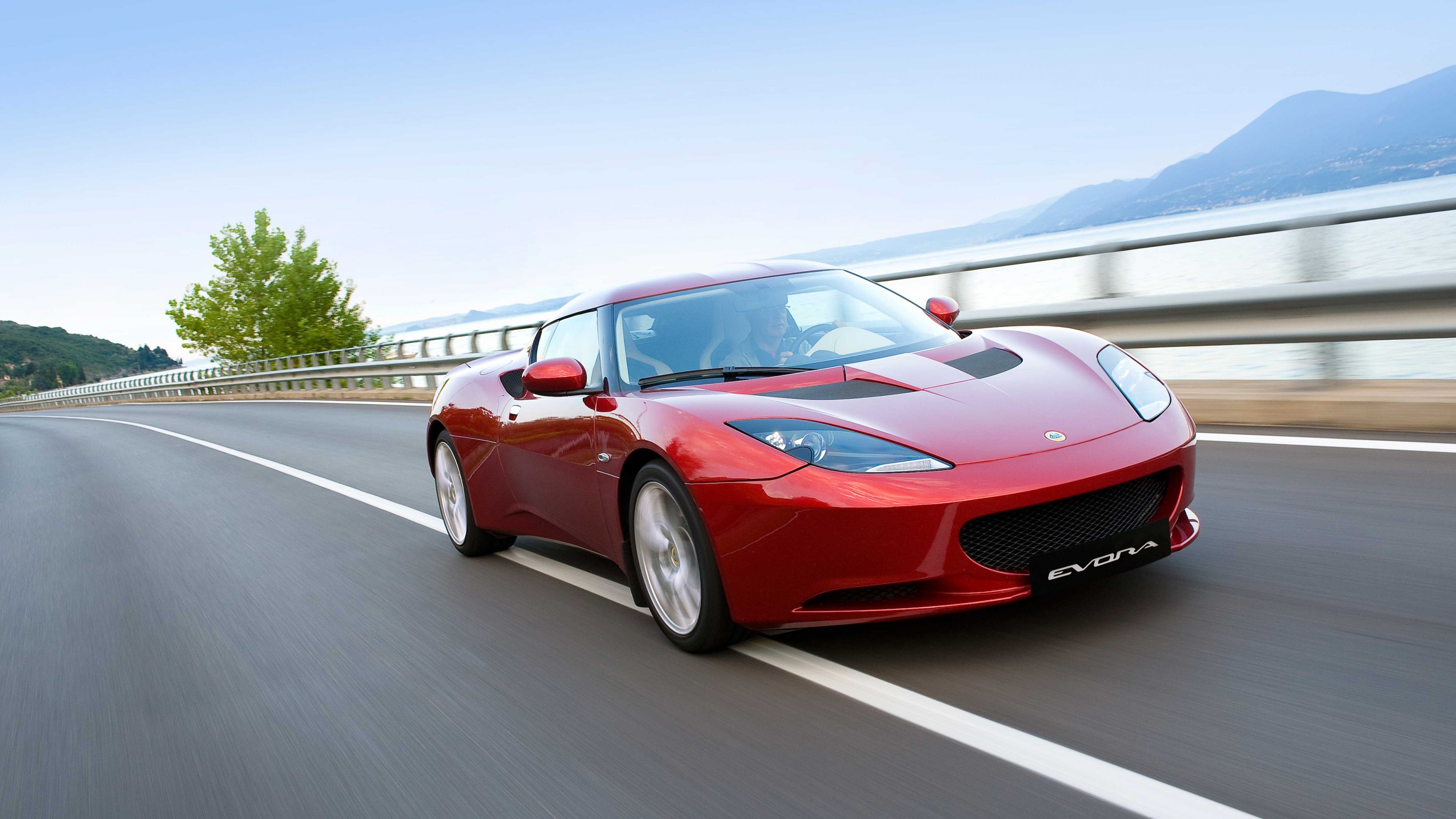 Lotus Evora, Supercar luxury, Red sports car, Unparalleled driving experience, 3840x2160 4K Desktop