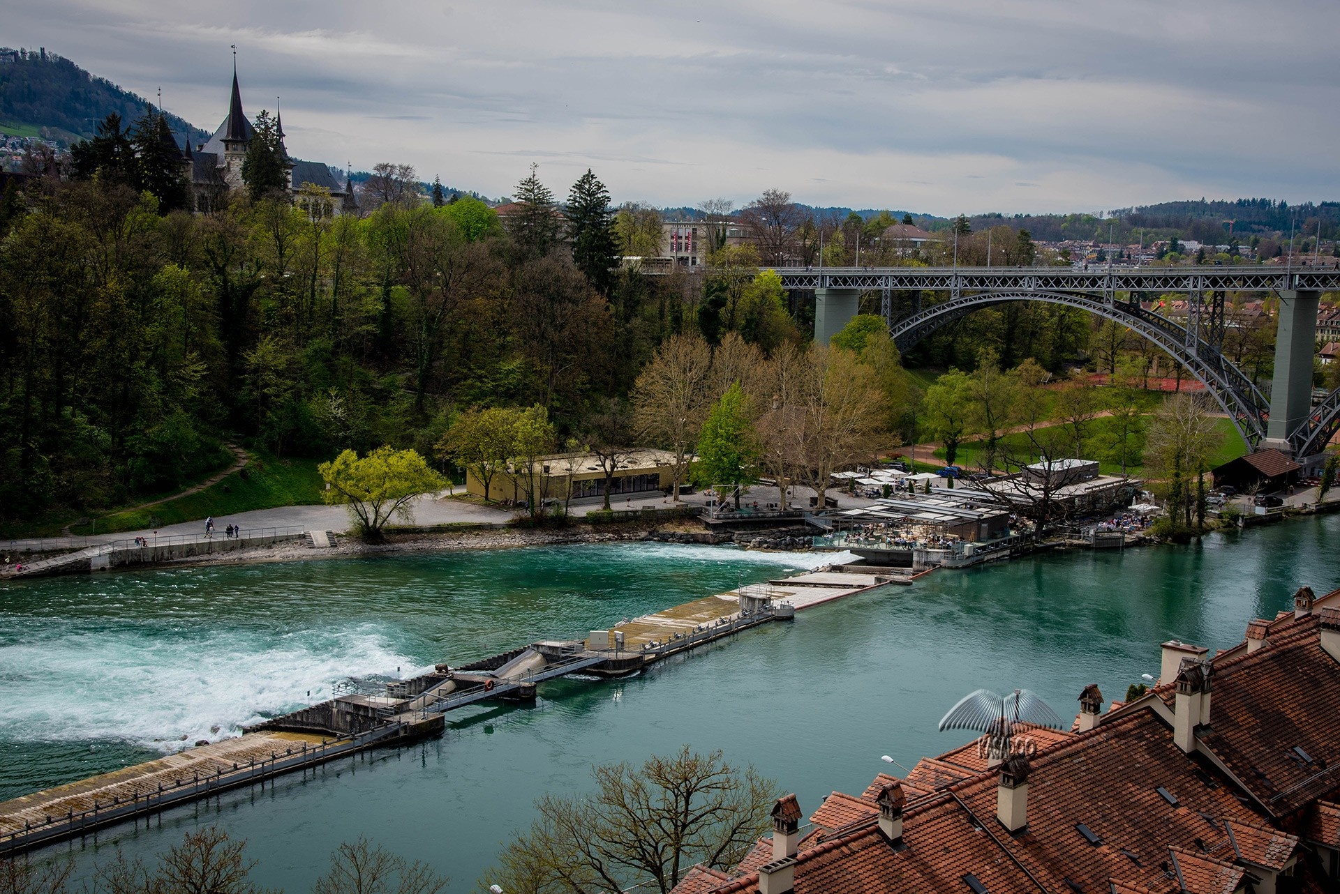 River Aare, Historical Bern, Panoramic view, Kasadoo, 1920x1290 HD Desktop