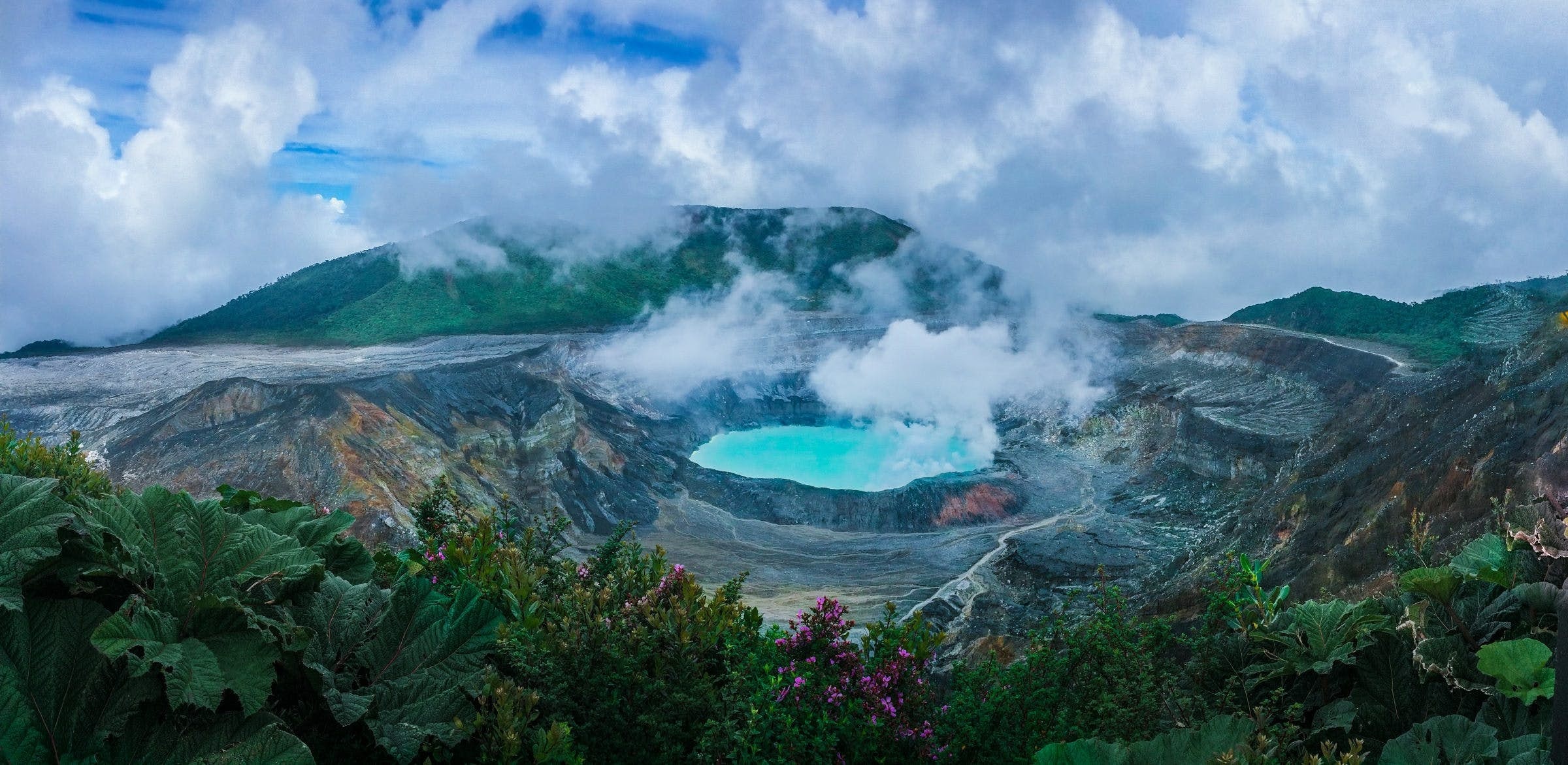 Poas Volcano, Retired expats, Tamarindo Costa Rica, National parks, 2400x1180 Dual Screen Desktop