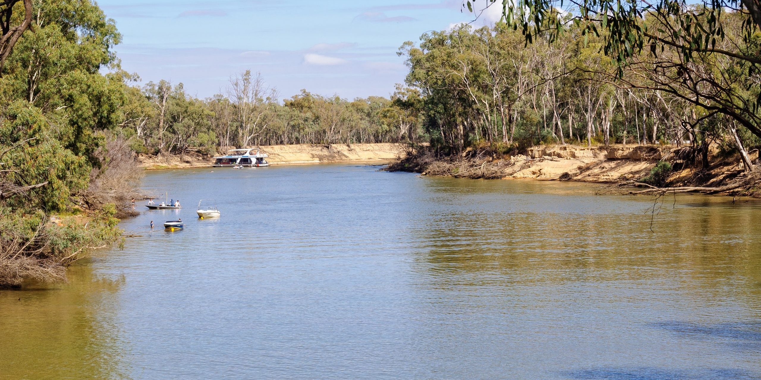 The Murray River, Travels, Water management, Environmental study, 2560x1280 Dual Screen Desktop