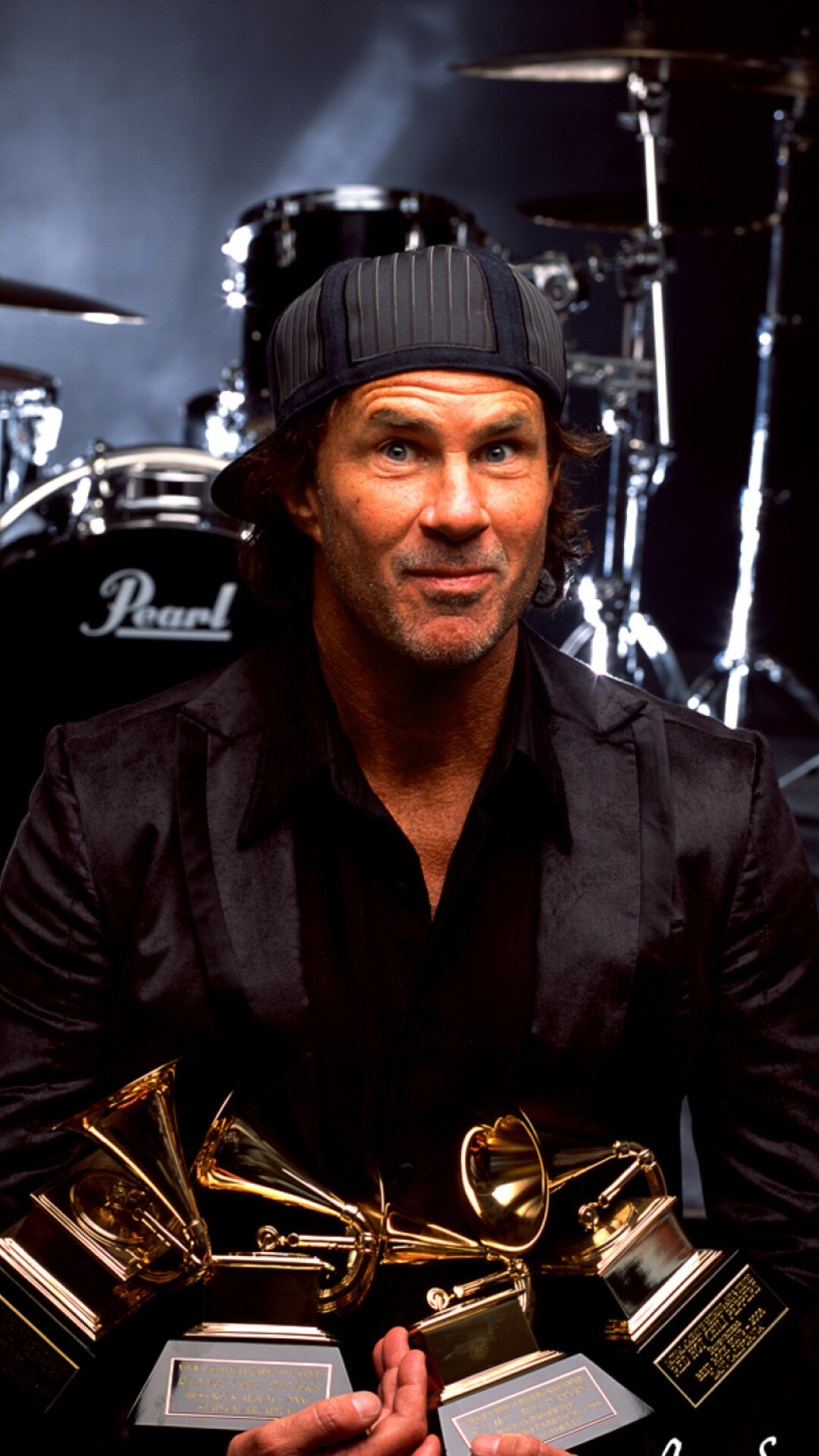 Red Hot Chilli Peppers: Chad Smith, Drummer, Music artist. 1080x1920 Full HD Wallpaper.
