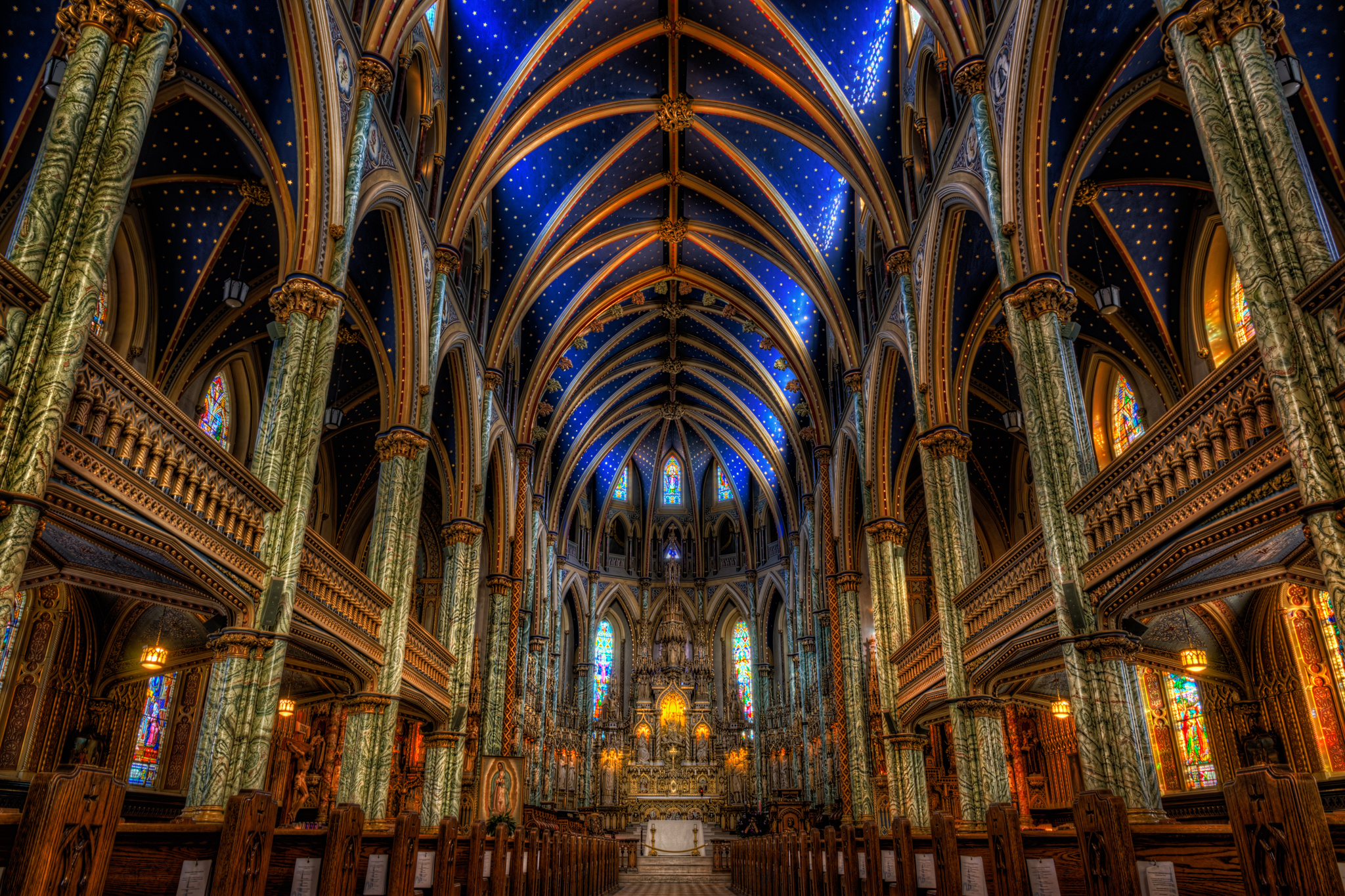 Notre-Dame Cathedral, Travels, Religious wallpapers, Basilica beauty, 2050x1370 HD Desktop