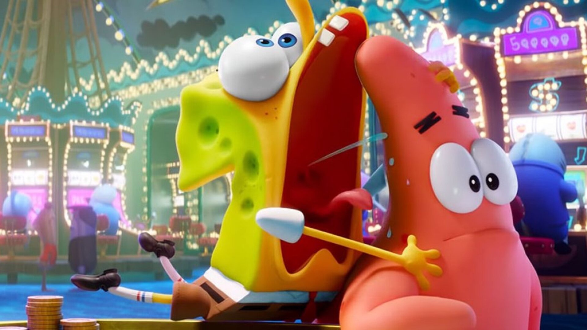 SpongeBob Movie, Animated adventure, Sponge on the Run, VOD release, 1920x1080 Full HD Desktop