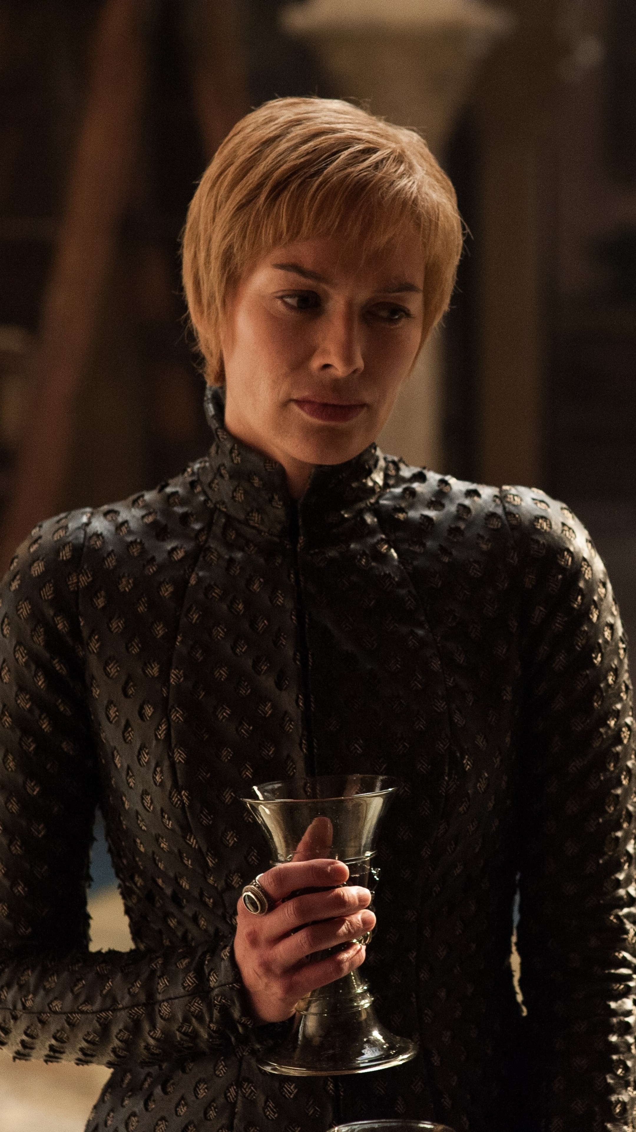 Cersei Lannister, Season 7, Wallpaper, Xperia, 2160x3840 4K Handy
