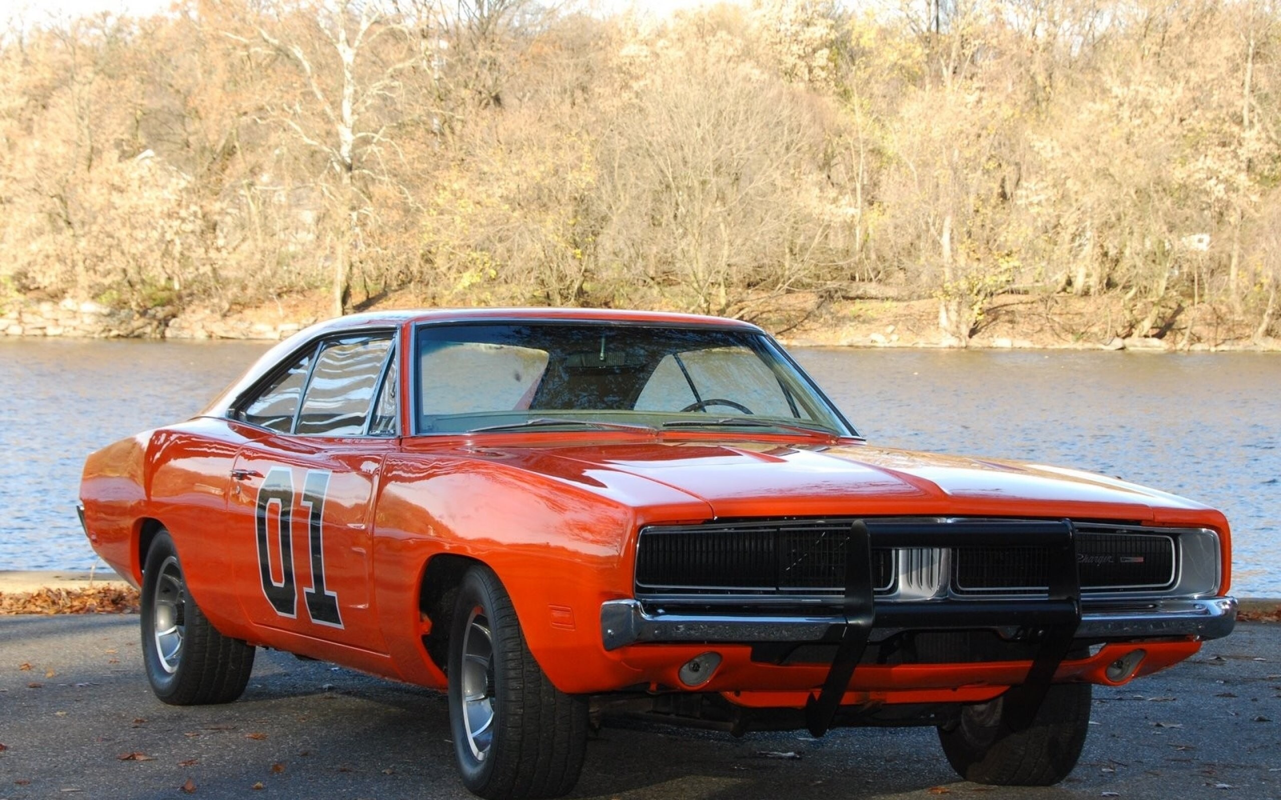 General Lee Car: A customized Dodge, A symbol of the show, An American action-comedy television series, CBS, 1979-1985. 2560x1600 HD Background.