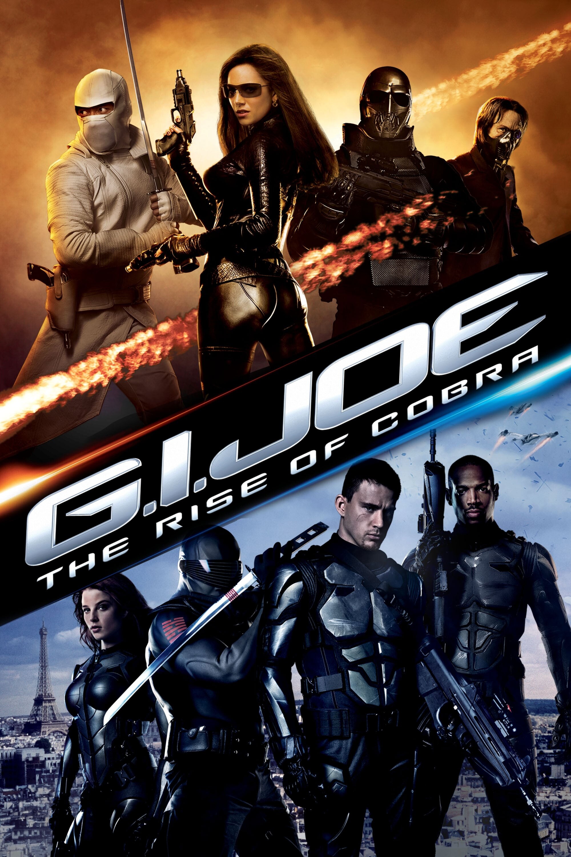 G.I. Joe (Movie): Theatrical Release Poster, American Military, Science Fiction, Action Film, Toy Franchise Created By Hasbro, 2009. 2000x3000 HD Background.