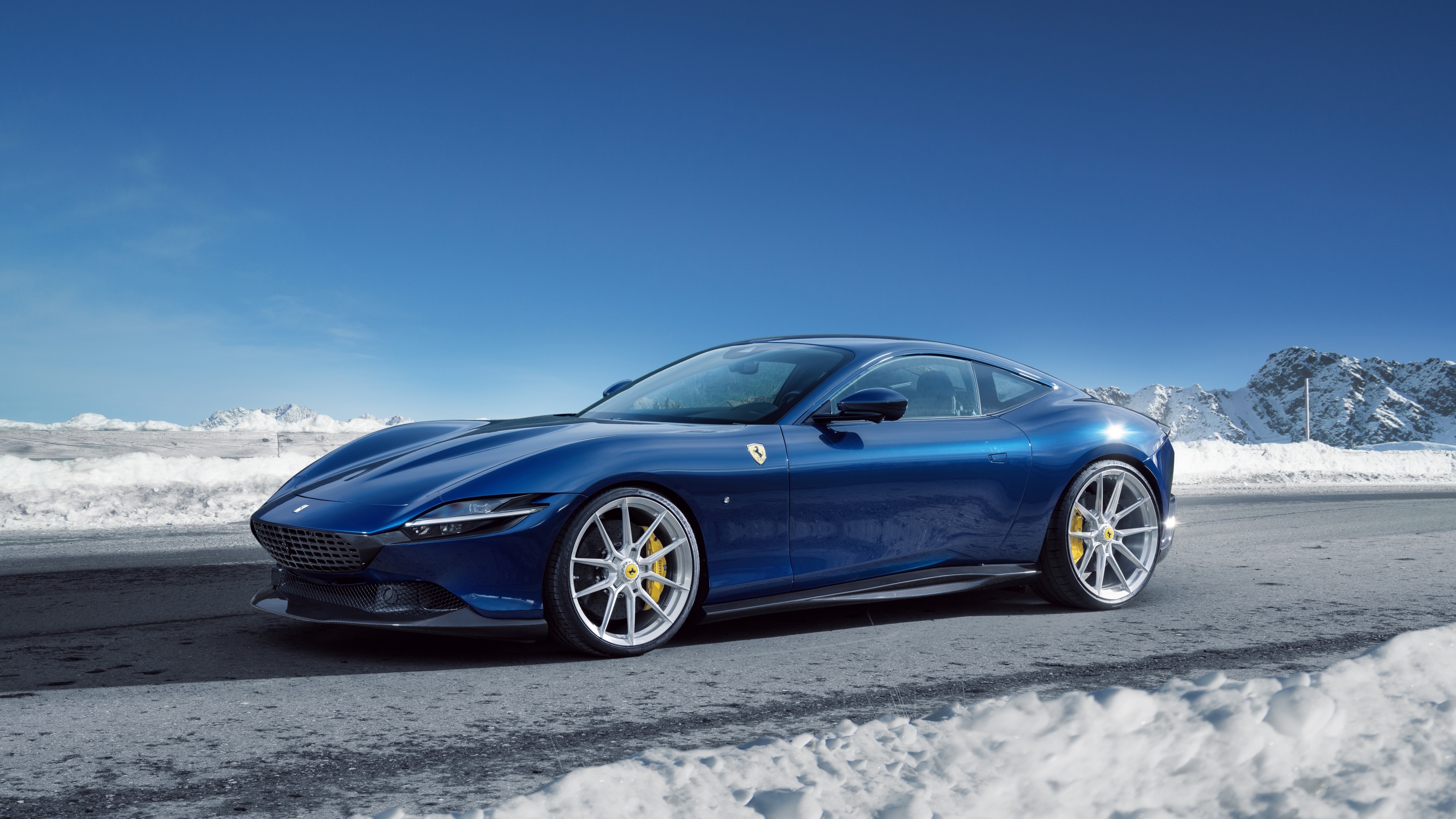 Ferrari Roma, Novitec modification, Sports cars, High-performance, 3840x2160 4K Desktop