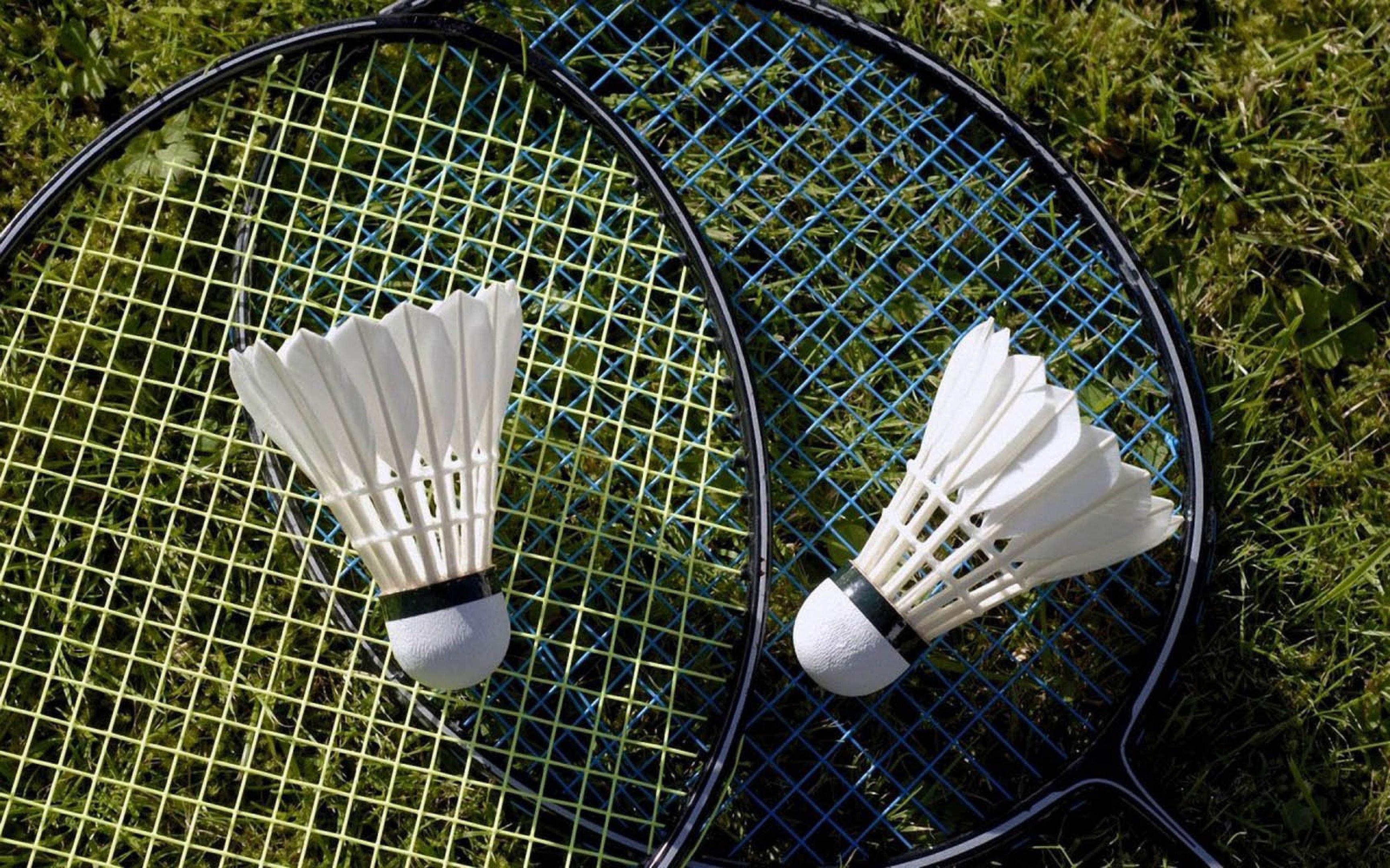 High definition badminton rackets, Detailed close-ups, Precision equipment, Sporting gear, 3460x2160 HD Desktop