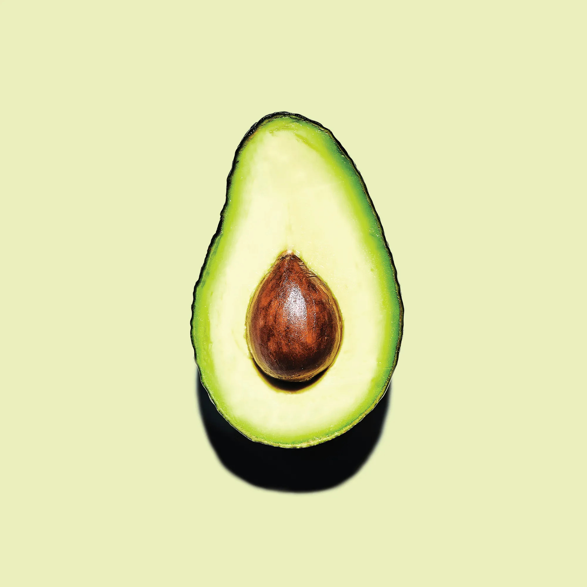 Avocado: Known as "butter fruit" in parts of India and Hong Kong. 2000x2000 HD Wallpaper.