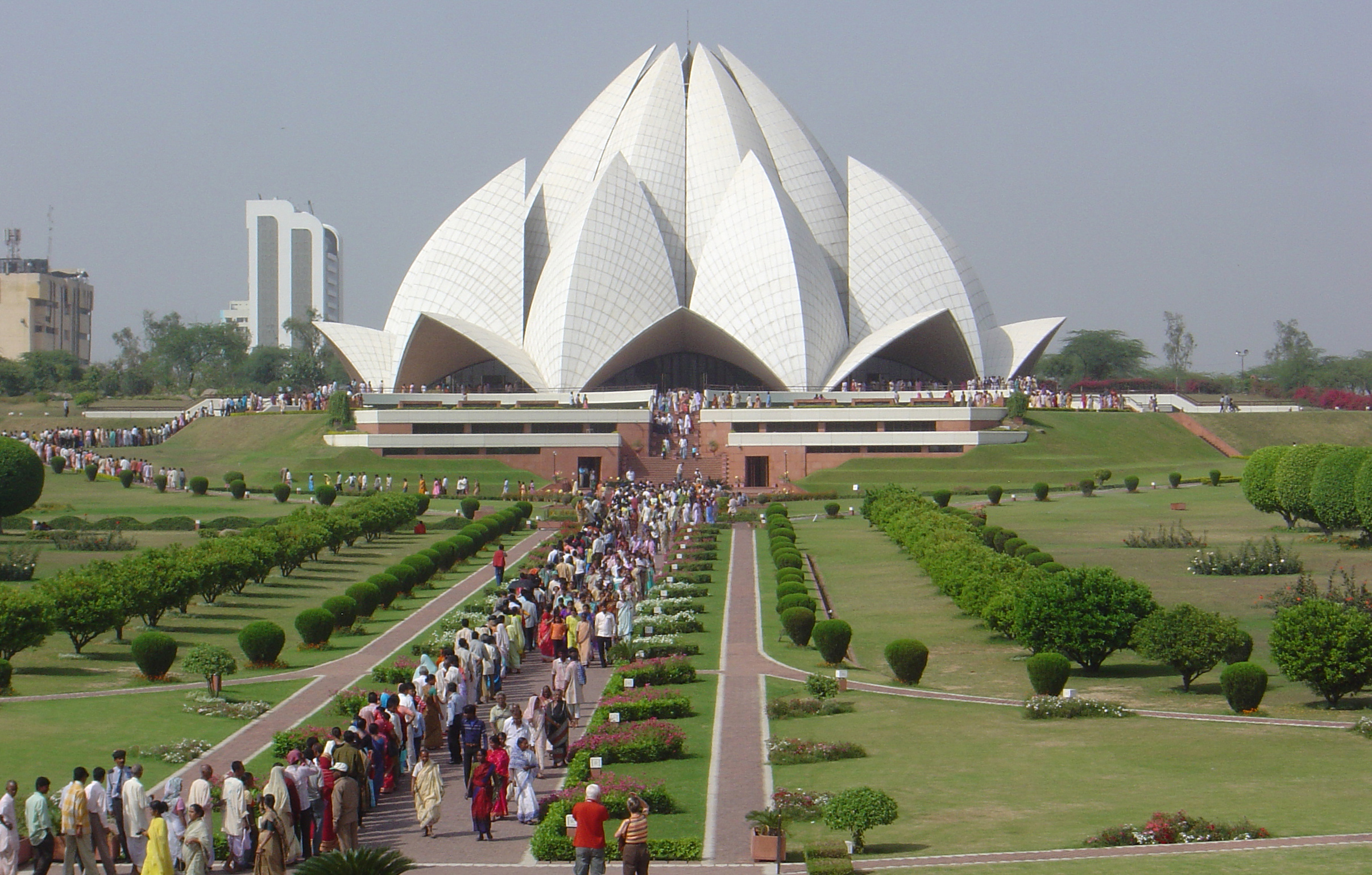 Lotus Temple, New Delhi, Travels, Momentous Gathering, 2420x1540 HD Desktop