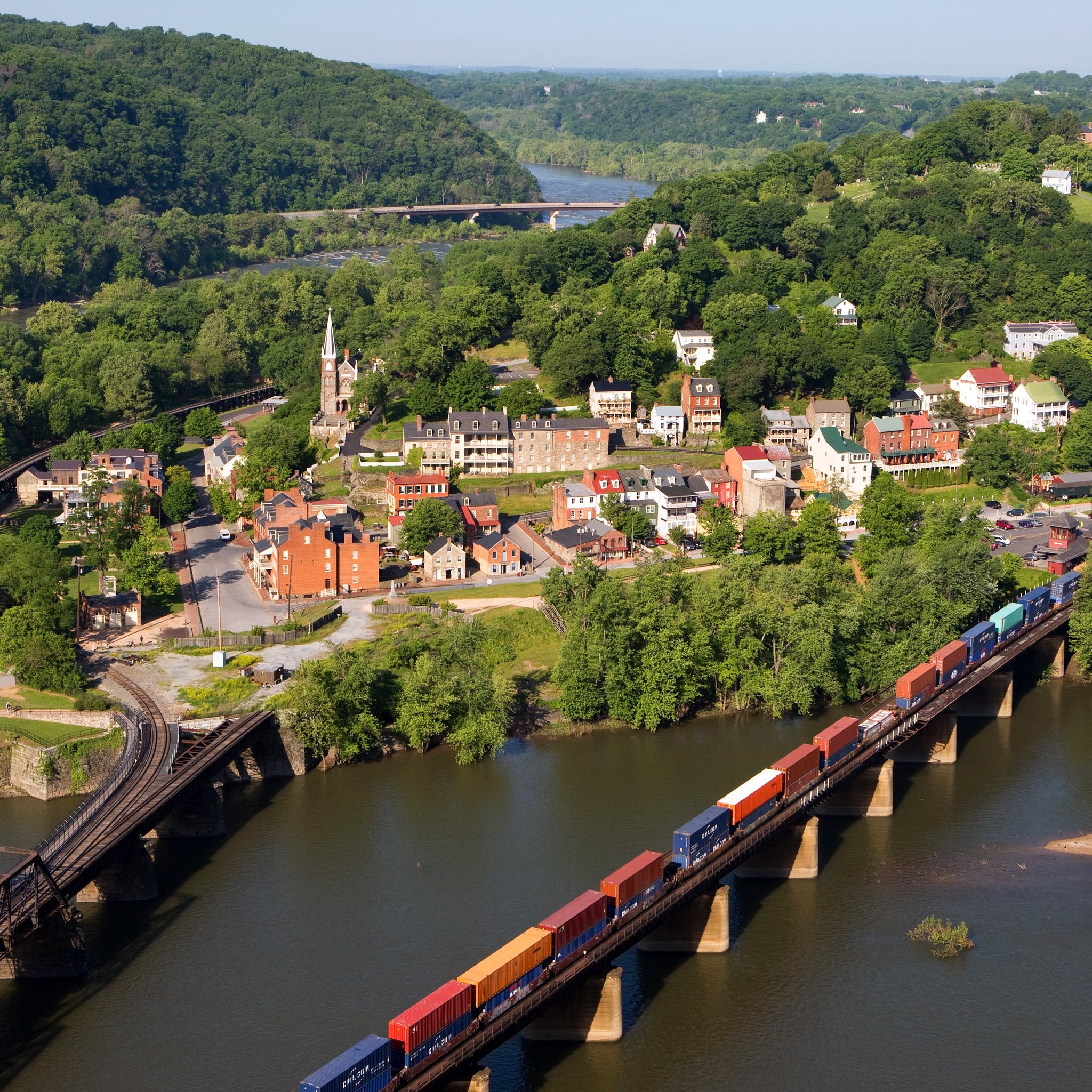 Harpers Ferry, Things to do, West Virginia, Weekend, 2050x2050 HD Handy