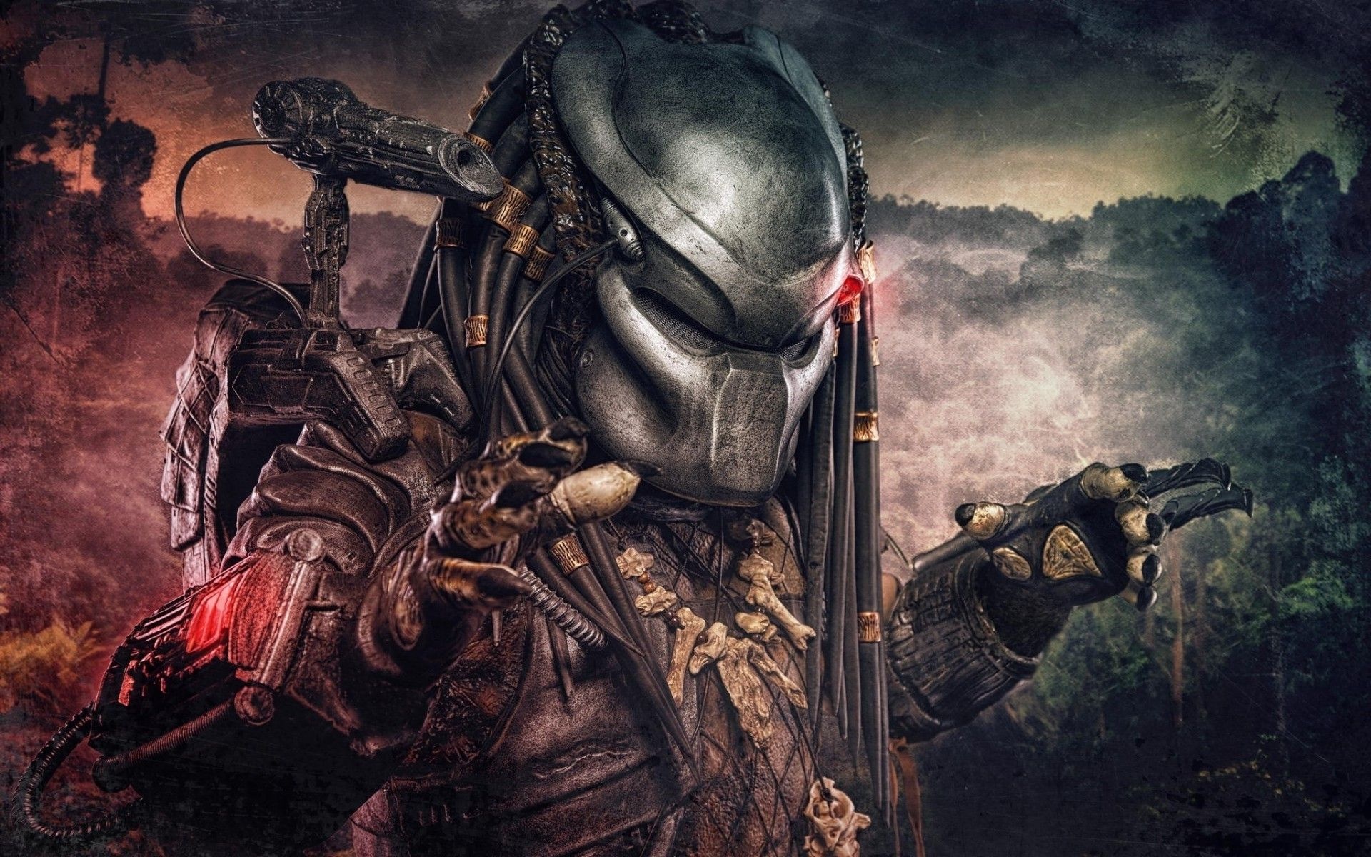 Predator: A sentient, humanoid race that breathe an atmosphere similar to that of Earth's. 1920x1200 HD Wallpaper.